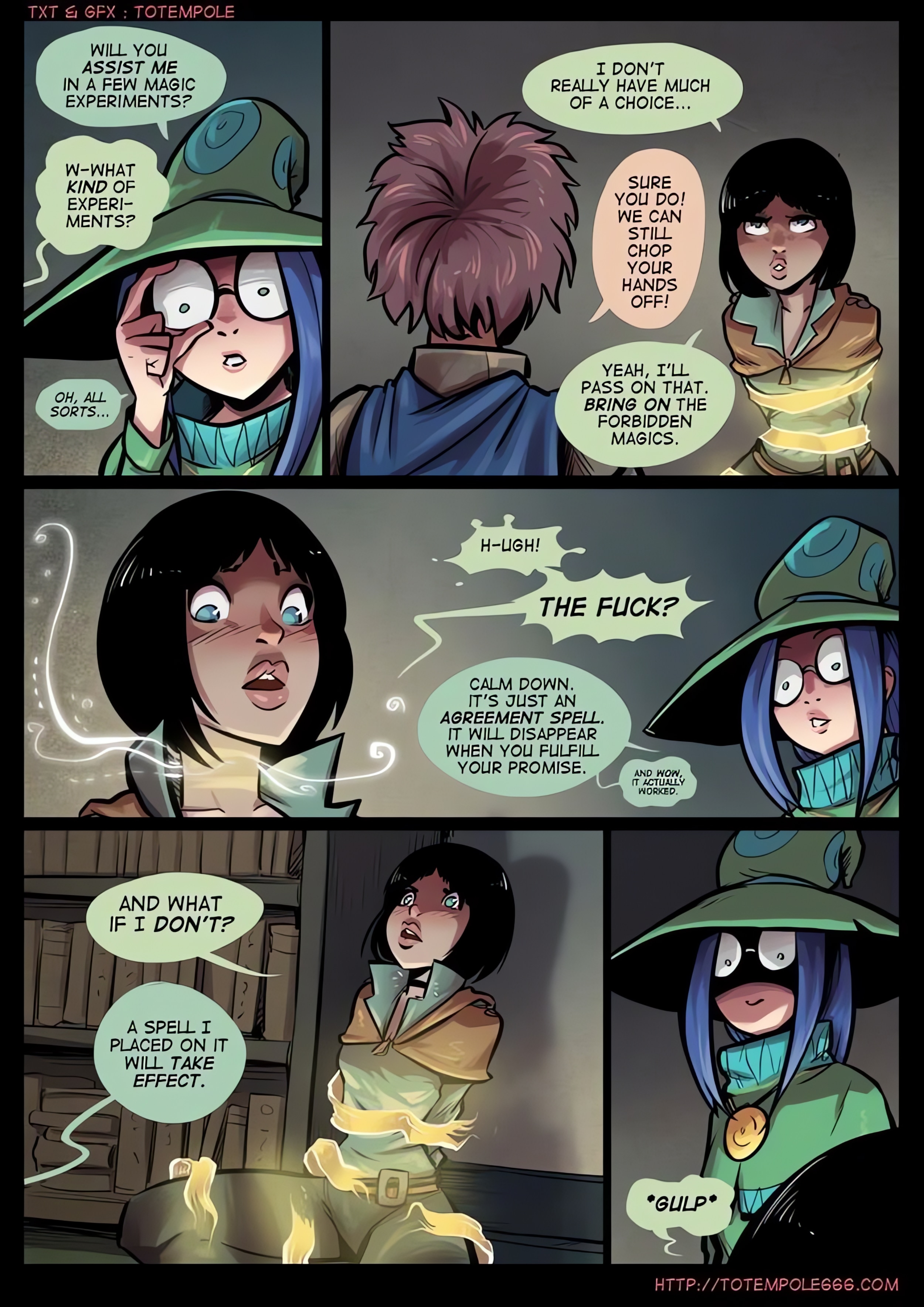 [COMICS] The Cummoner chapter 19 page 8