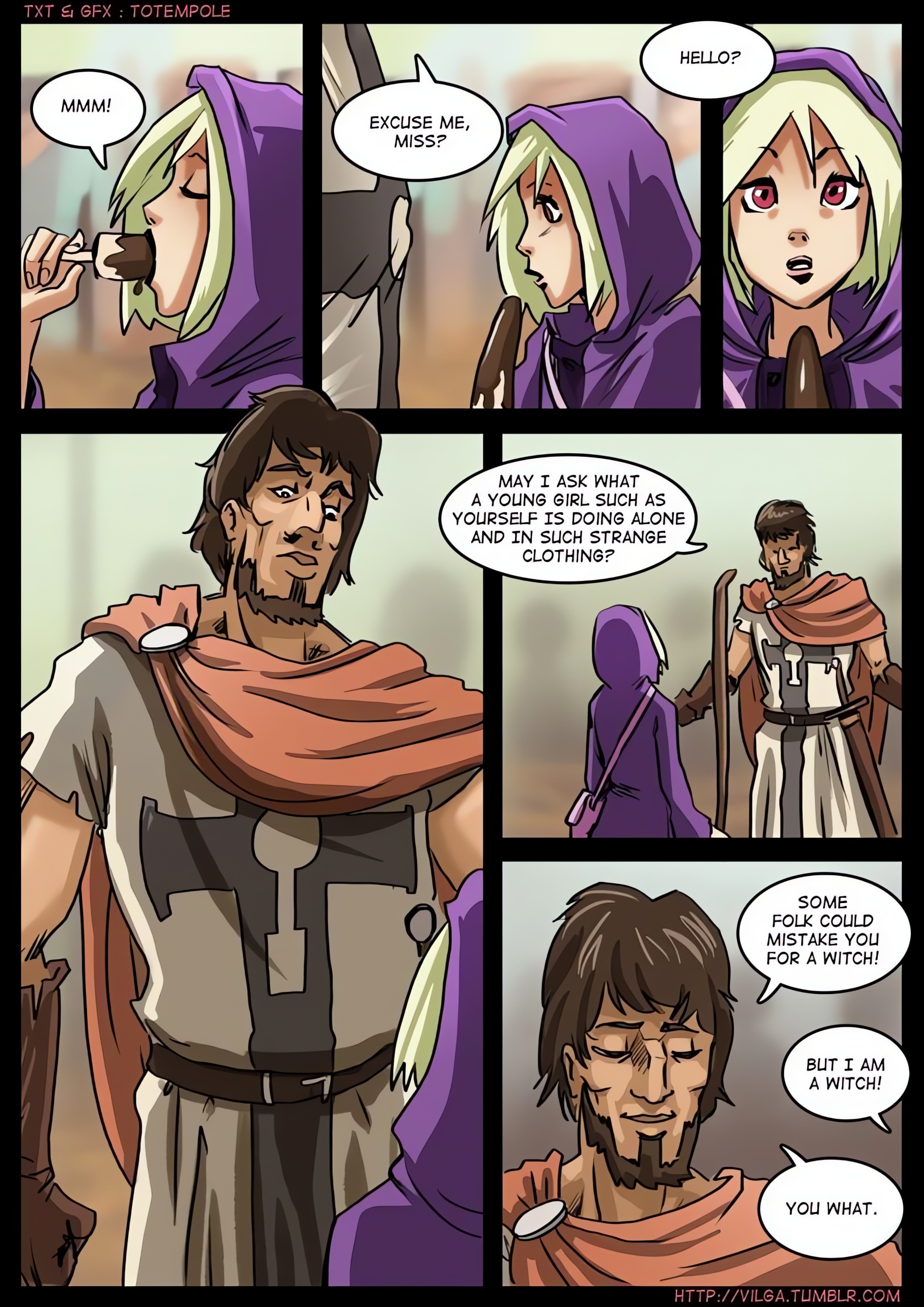 [COMICS] The Cummoner chapter 2 page 3