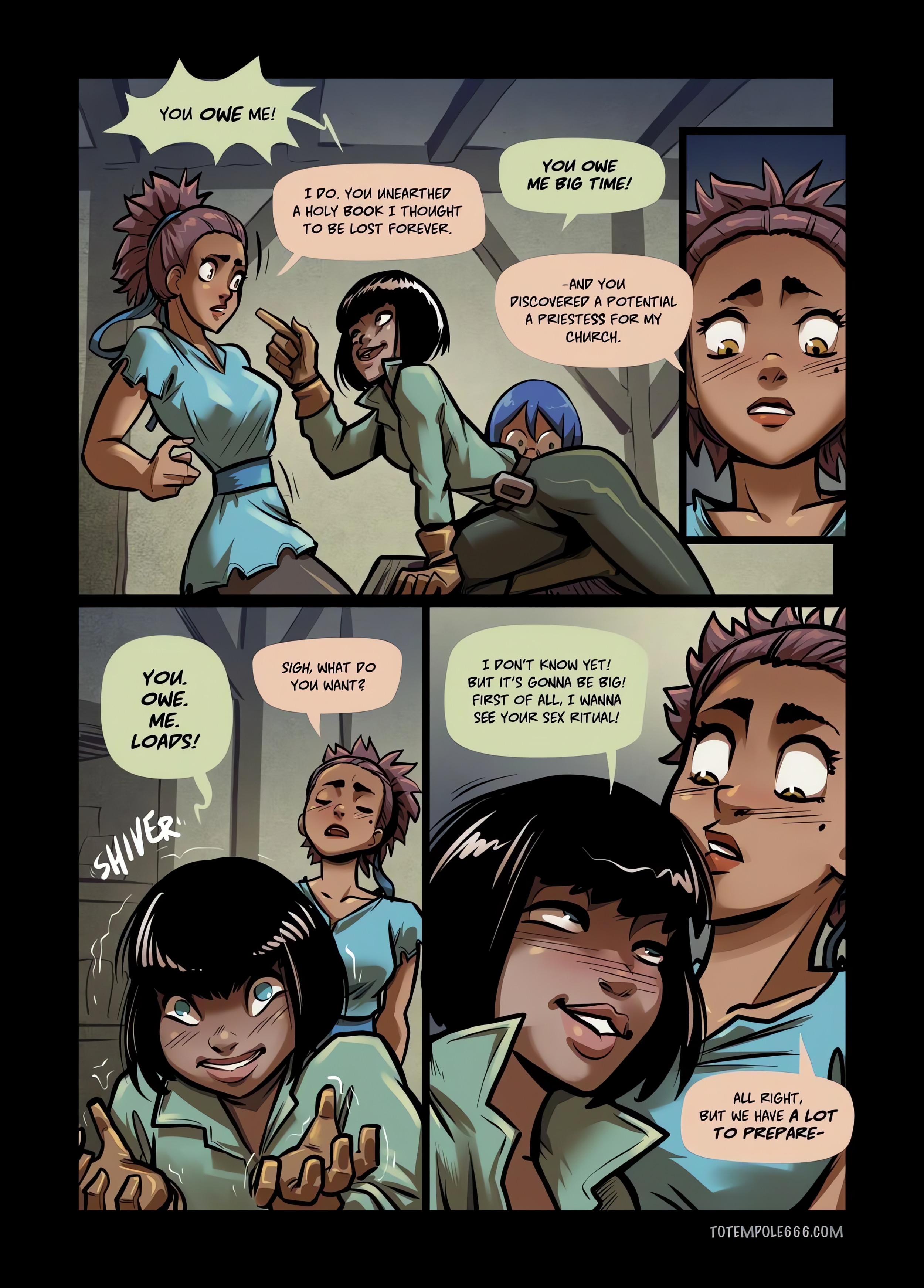 [COMICS] The Cummoner chapter 28 page 14