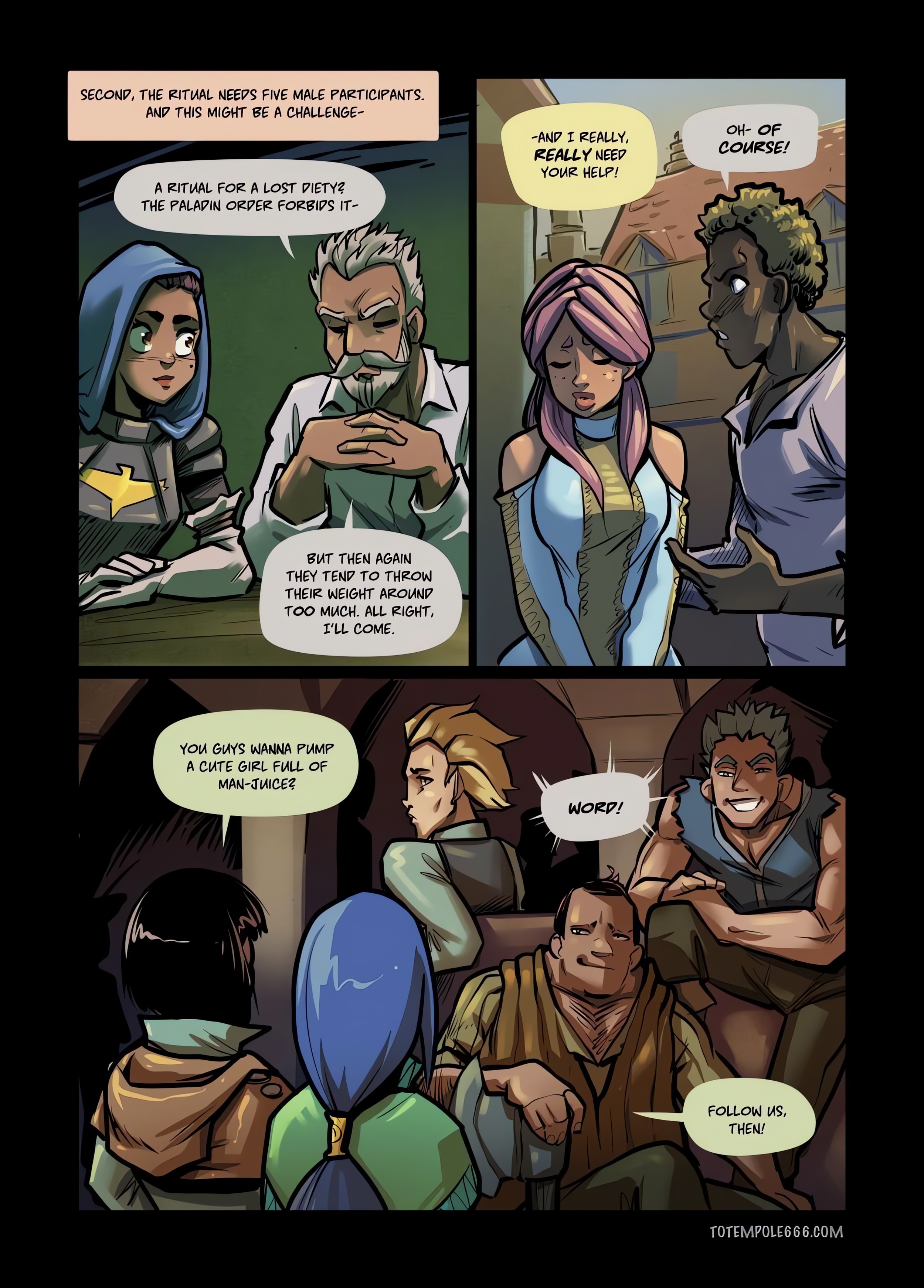 [COMICS] The Cummoner chapter 28 page 16