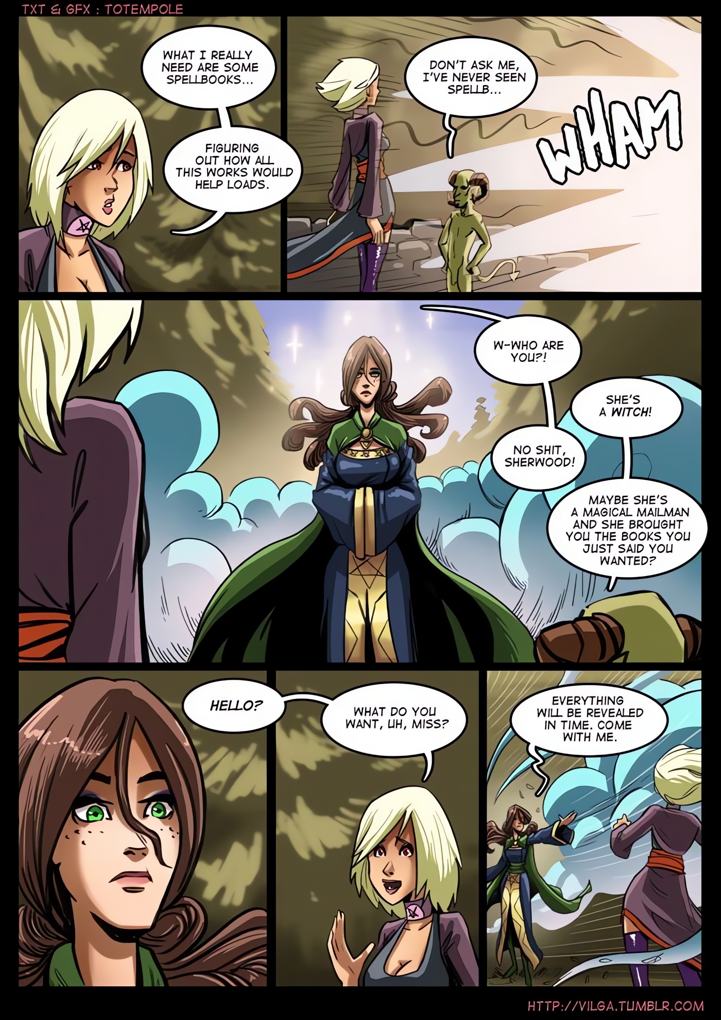 [COMICS] The Cummoner chapter 4 page 5