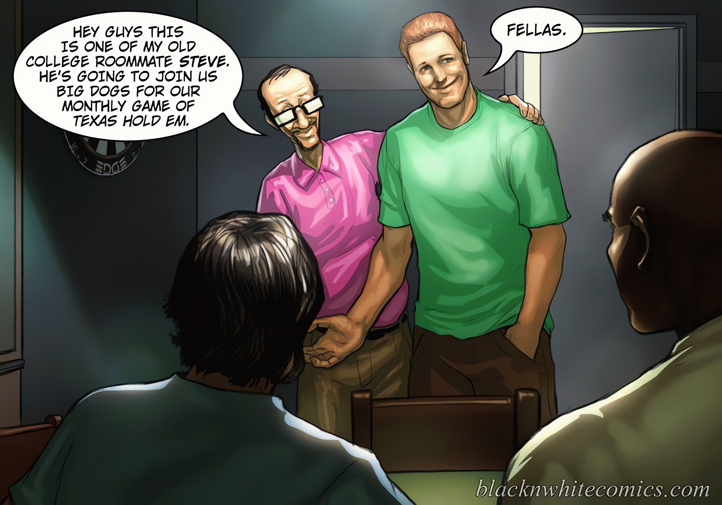 [COMICS] The Poker Game chapter 1 page 2