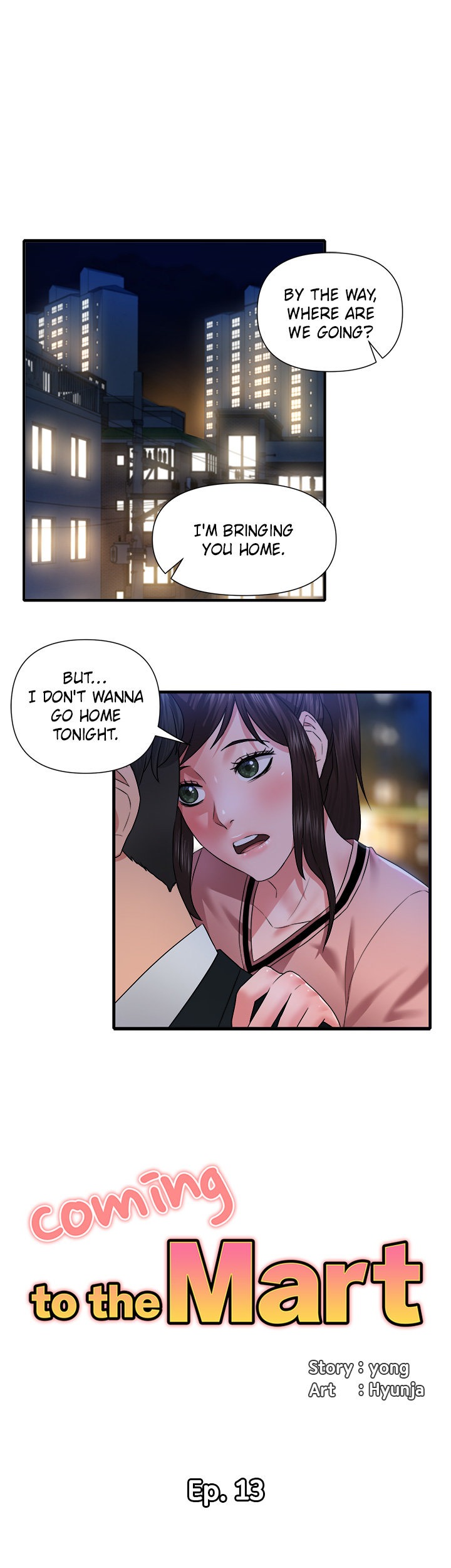 Coming to the Mart chapter 13 page 1