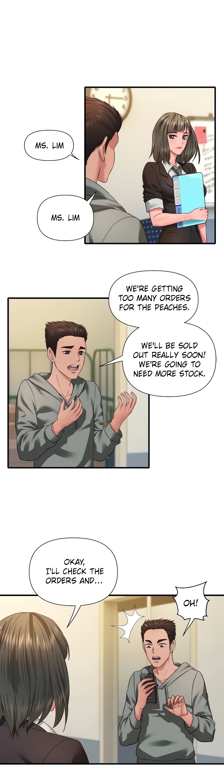 Coming to the Mart chapter 25 page 1