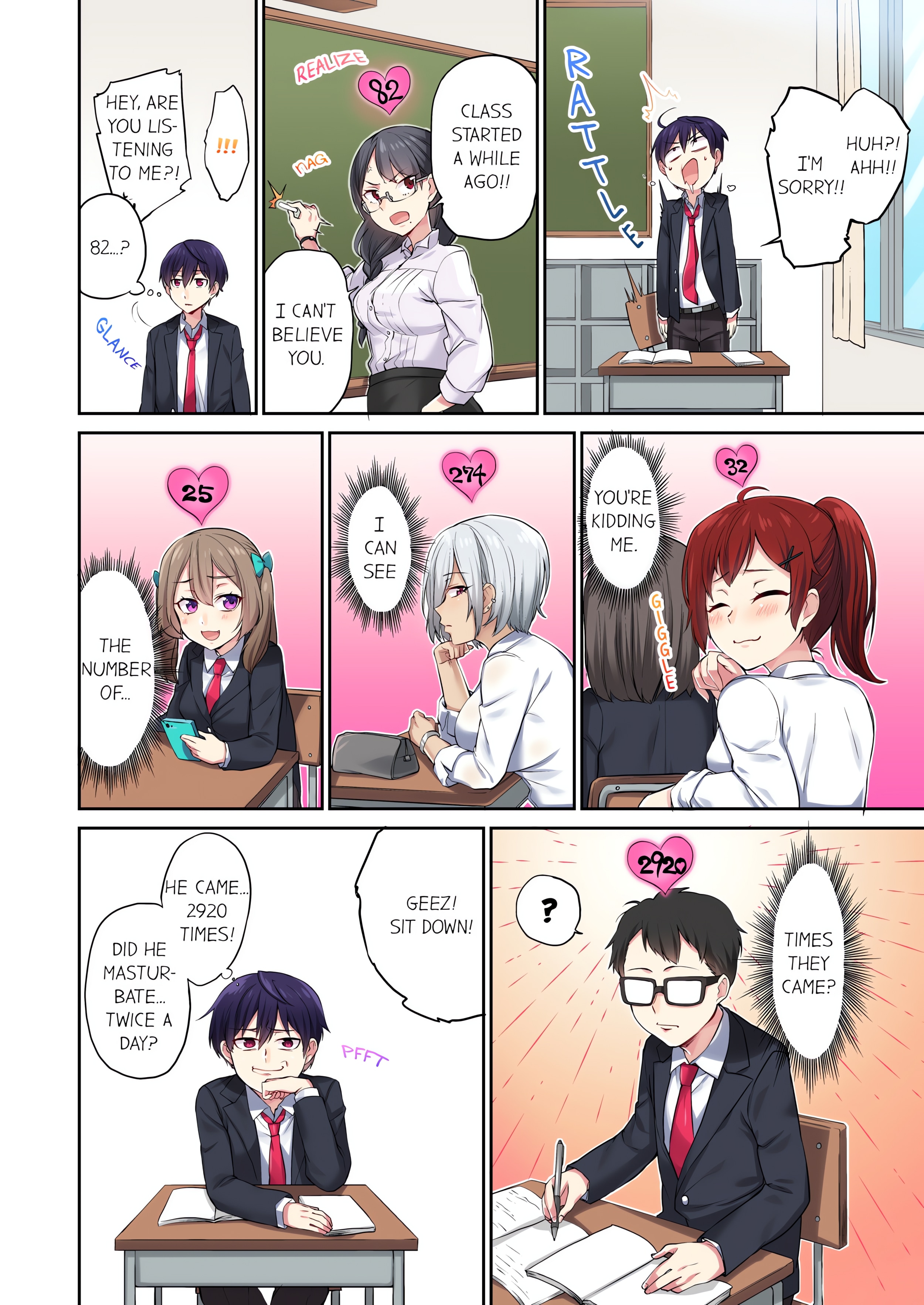 Committee Chairman, Didn’t You Just Masturbate in the Bathroom? I Can See The Number of Times People Orgasm (Uncensored) chapter 1 page 4