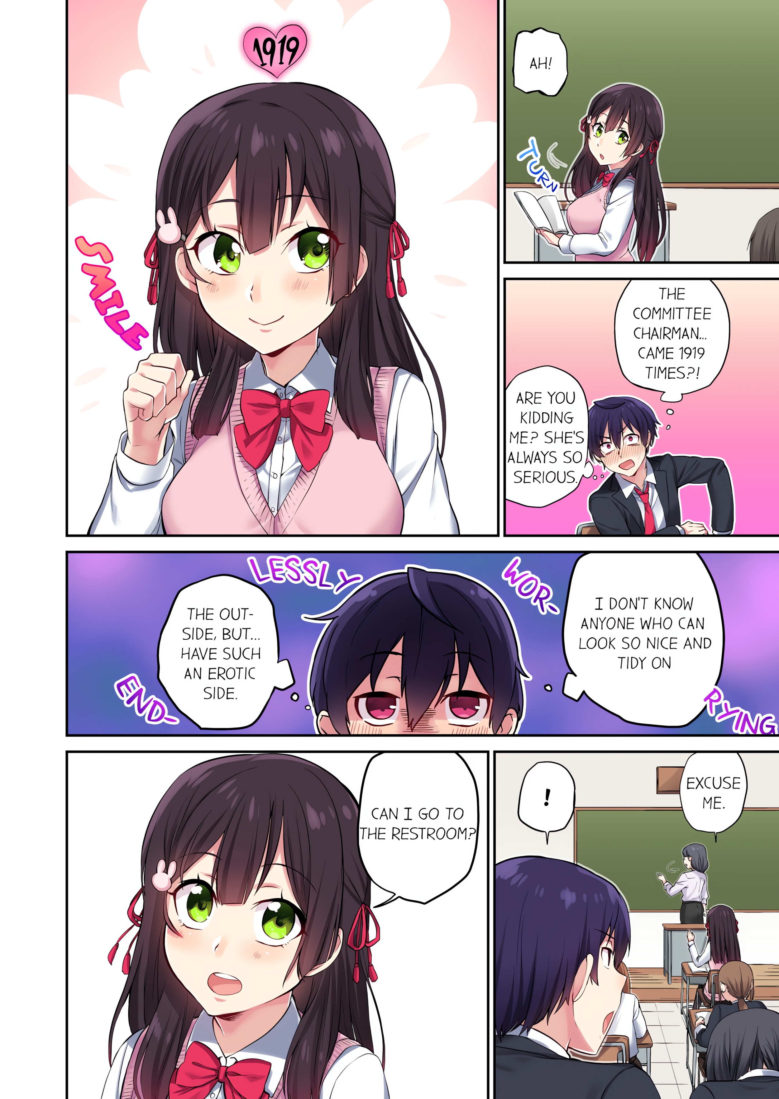 Committee Chairman, Didn’t You Just Masturbate in the Bathroom? I Can See The Number of Times People Orgasm (Uncensored) chapter 1 page 6