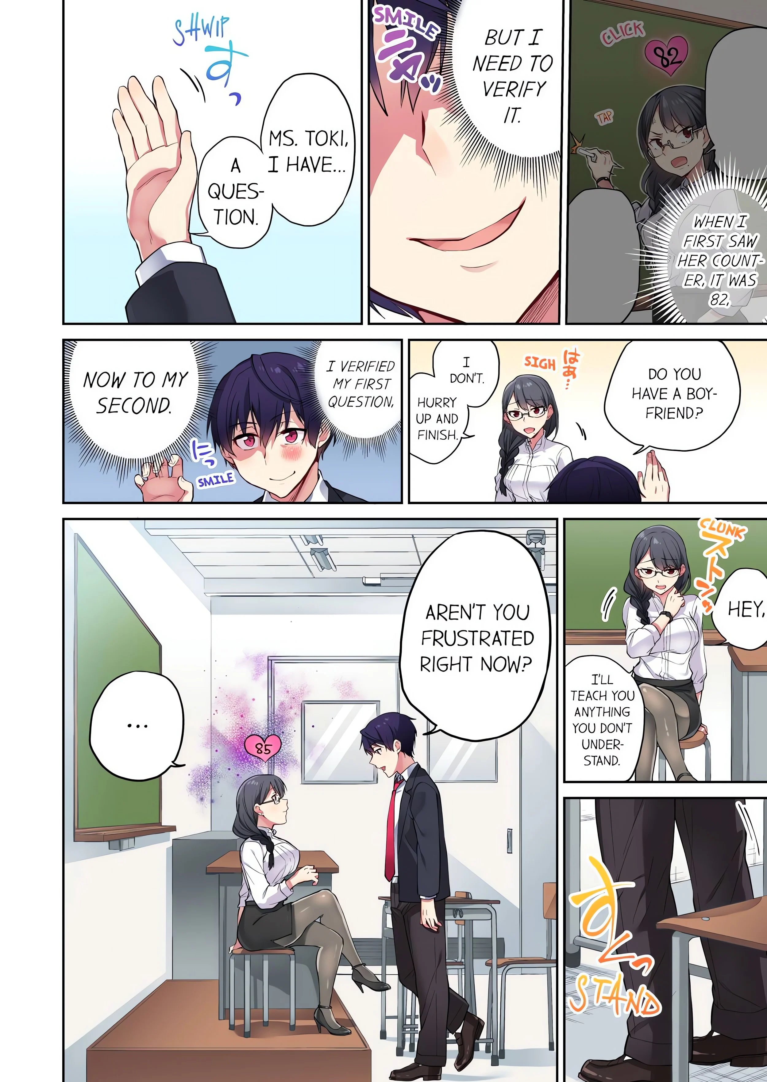 Committee Chairman, Didn’t You Just Masturbate in the Bathroom? I Can See The Number of Times People Orgasm (Uncensored) chapter 40 page 8