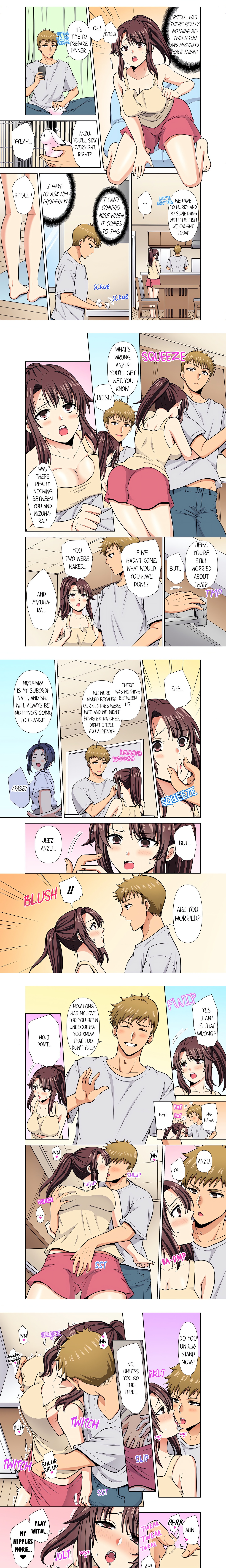 Company Outing That Never Ends Even If I Cum – “I’m Fucked By My Childhood Friend…!” chapter 16 page 1