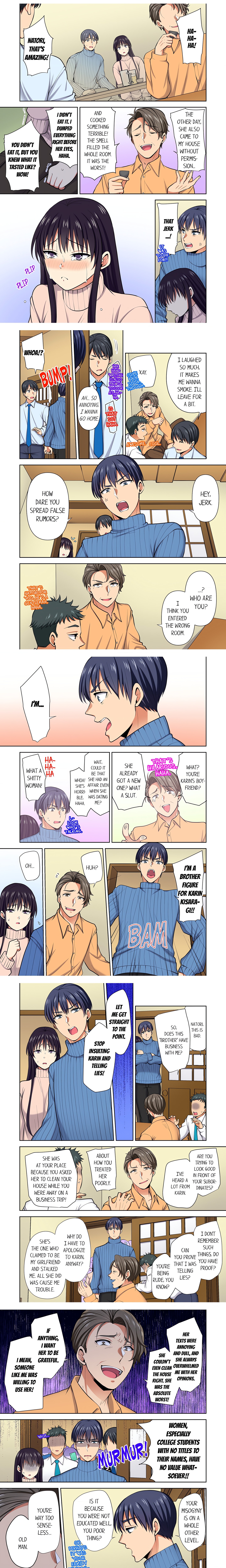 Company Outing That Never Ends Even If I Cum – “I’m Fucked By My Childhood Friend…!” chapter 36 page 1