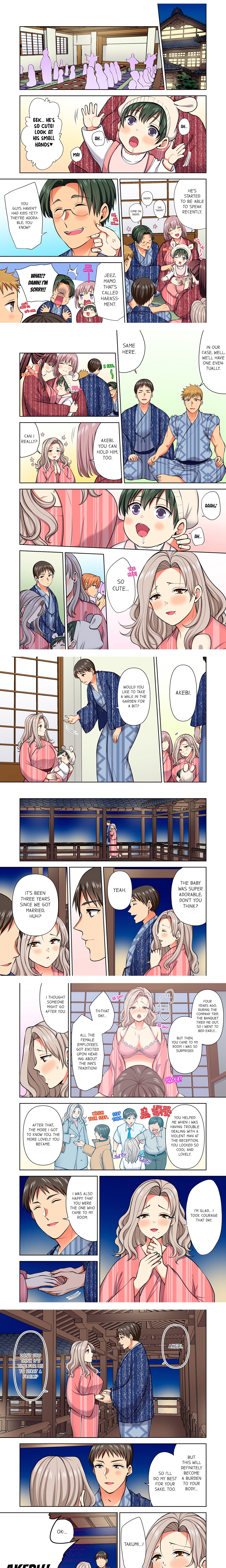 Company Outing That Never Ends Even If I Cum – “I’m Fucked By My Childhood Friend…!” chapter 37 page 1