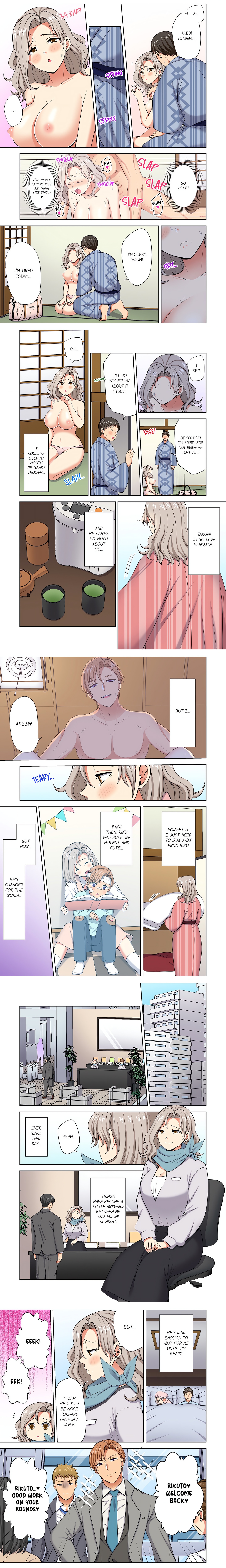 Company Outing That Never Ends Even If I Cum – “I’m Fucked By My Childhood Friend…!” chapter 39 page 1