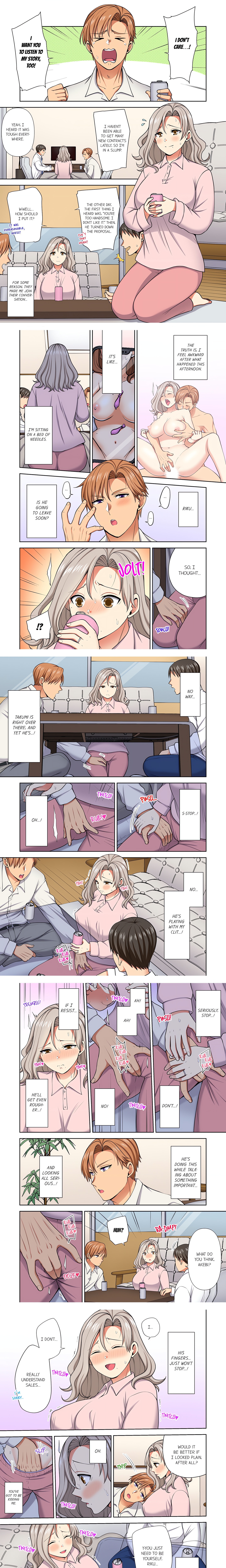 Company Outing That Never Ends Even If I Cum – “I’m Fucked By My Childhood Friend…!” chapter 40 page 1