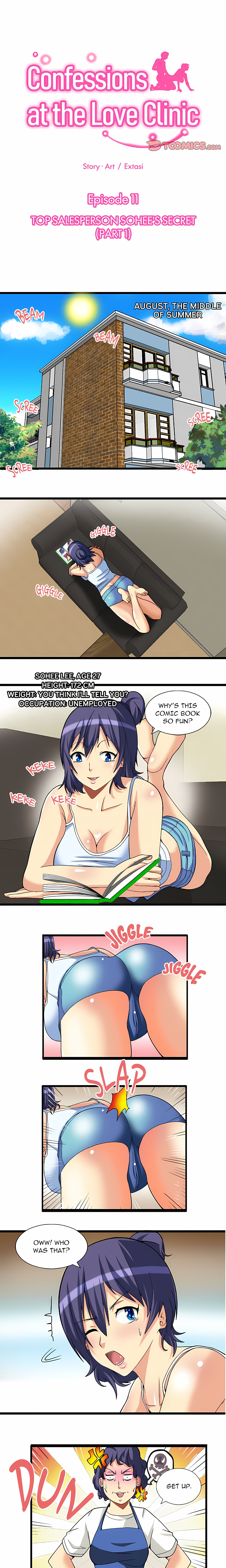 Confessions at the Love Clinic chapter 11 page 1