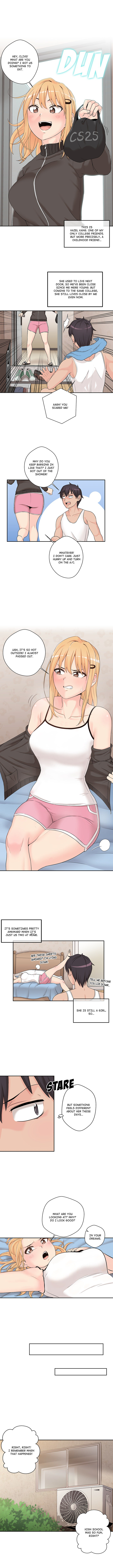 Crossing the Line chapter 1 page 1