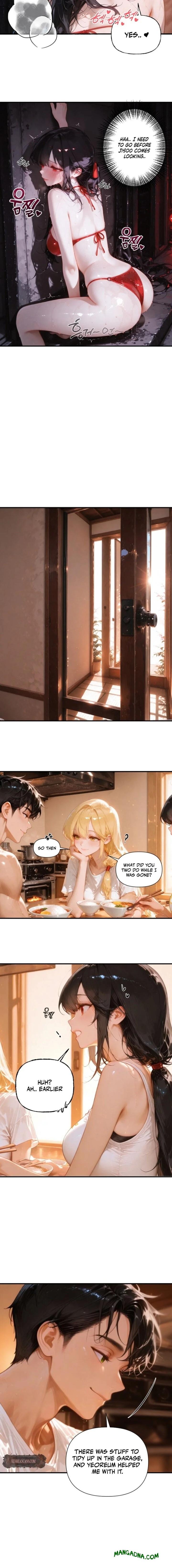 Crossing the Line in Summer chapter 3 page 8