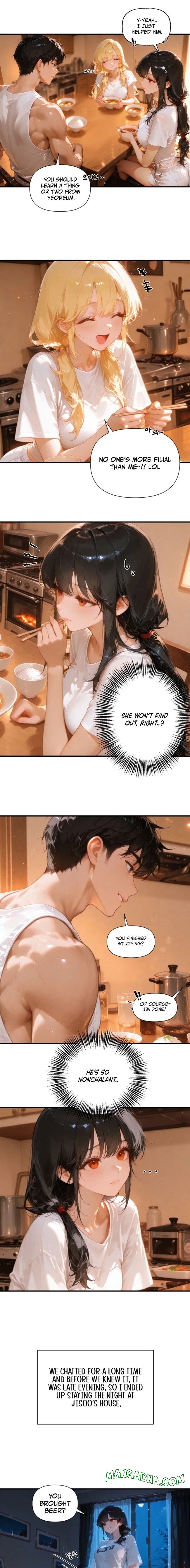Crossing the Line in Summer chapter 3 page 9