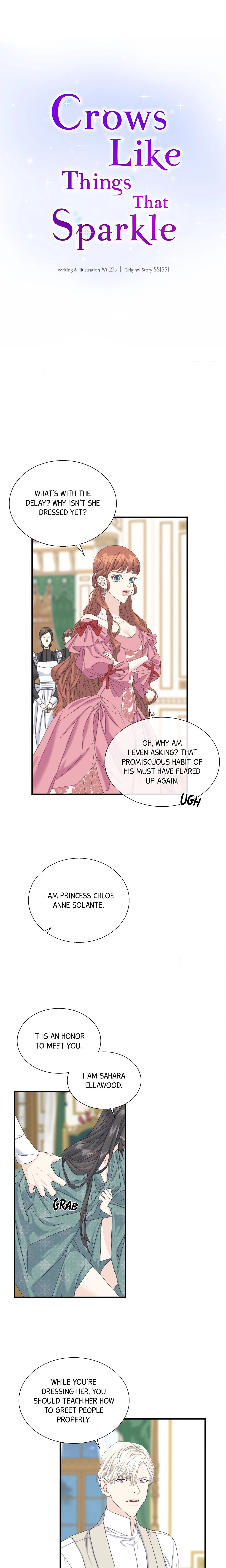 Crows Like Things That Sparkle chapter 11 page 1