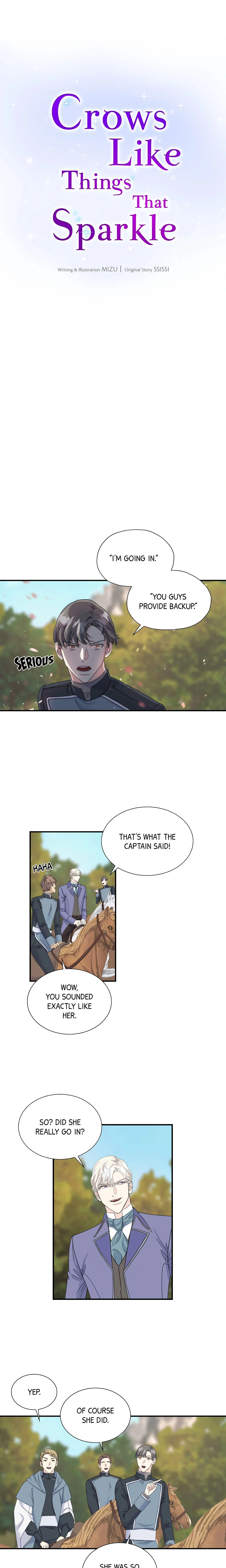 Crows Like Things That Sparkle chapter 6 page 1