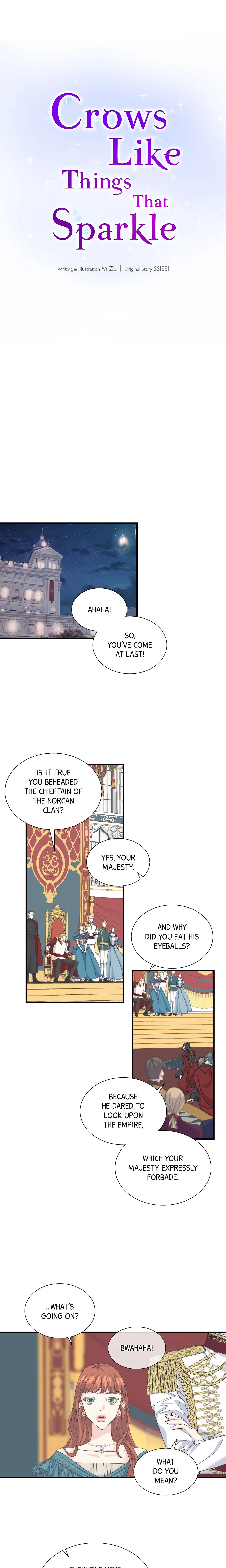 Crows Like Things That Sparkle chapter 9 page 1