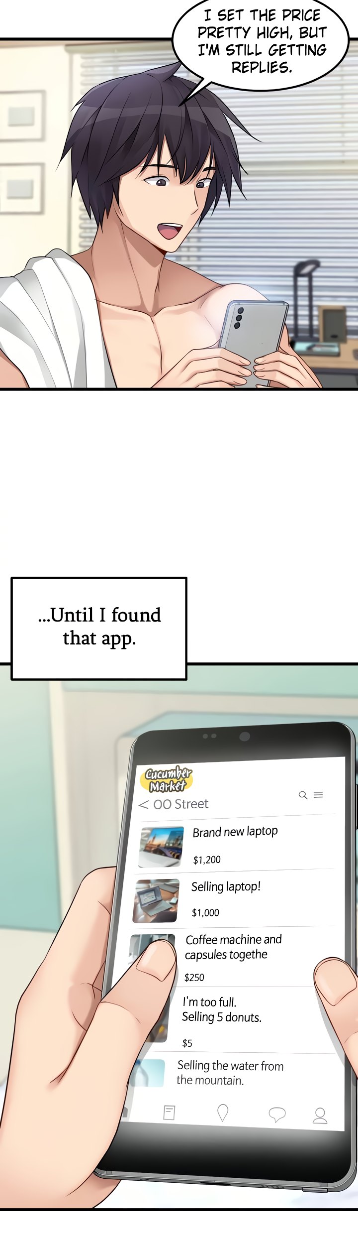 Cucumber Market chapter 1 page 15