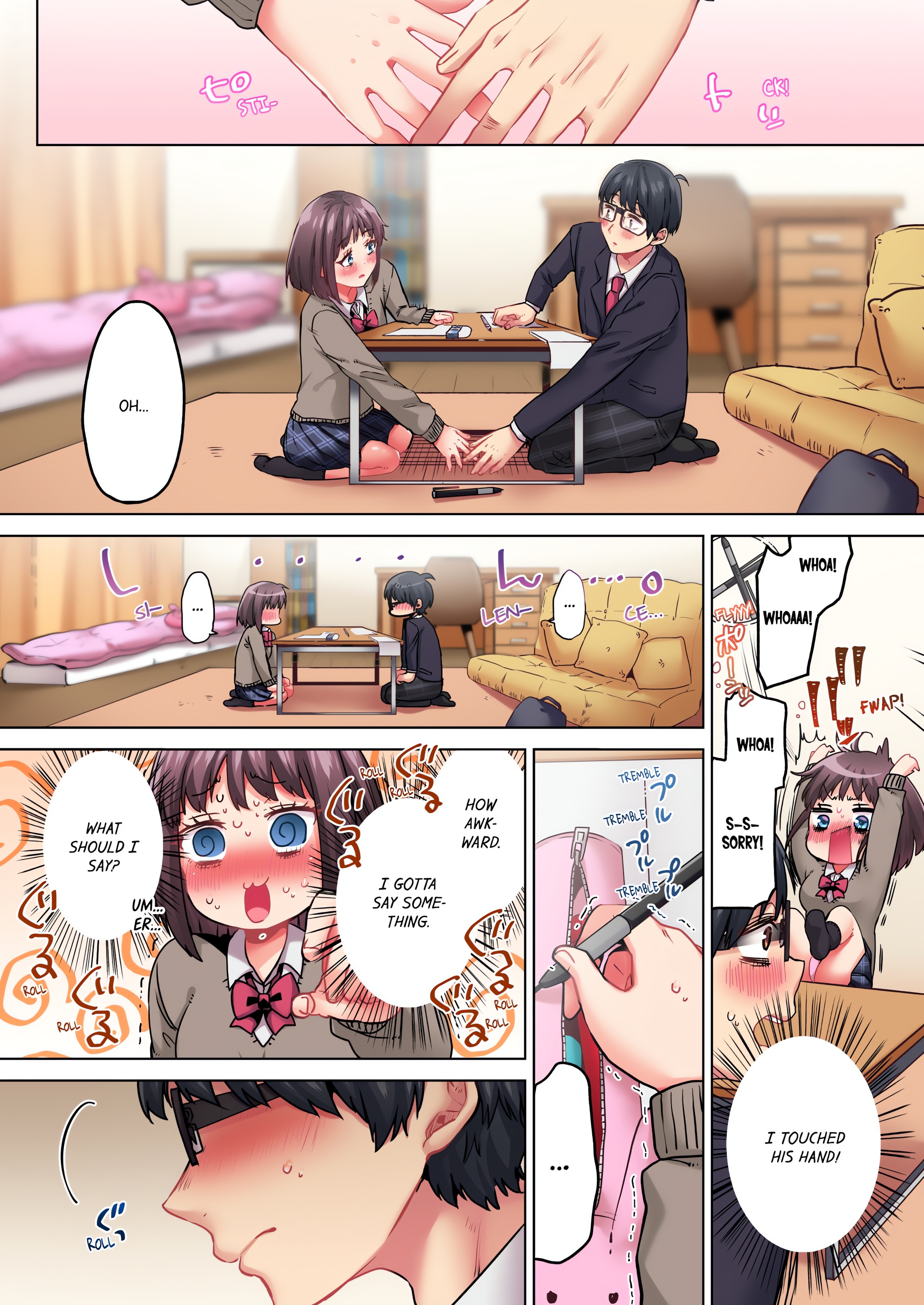 Cumming 100 Times To Protect My Crush (Uncensored) chapter 13 page 5