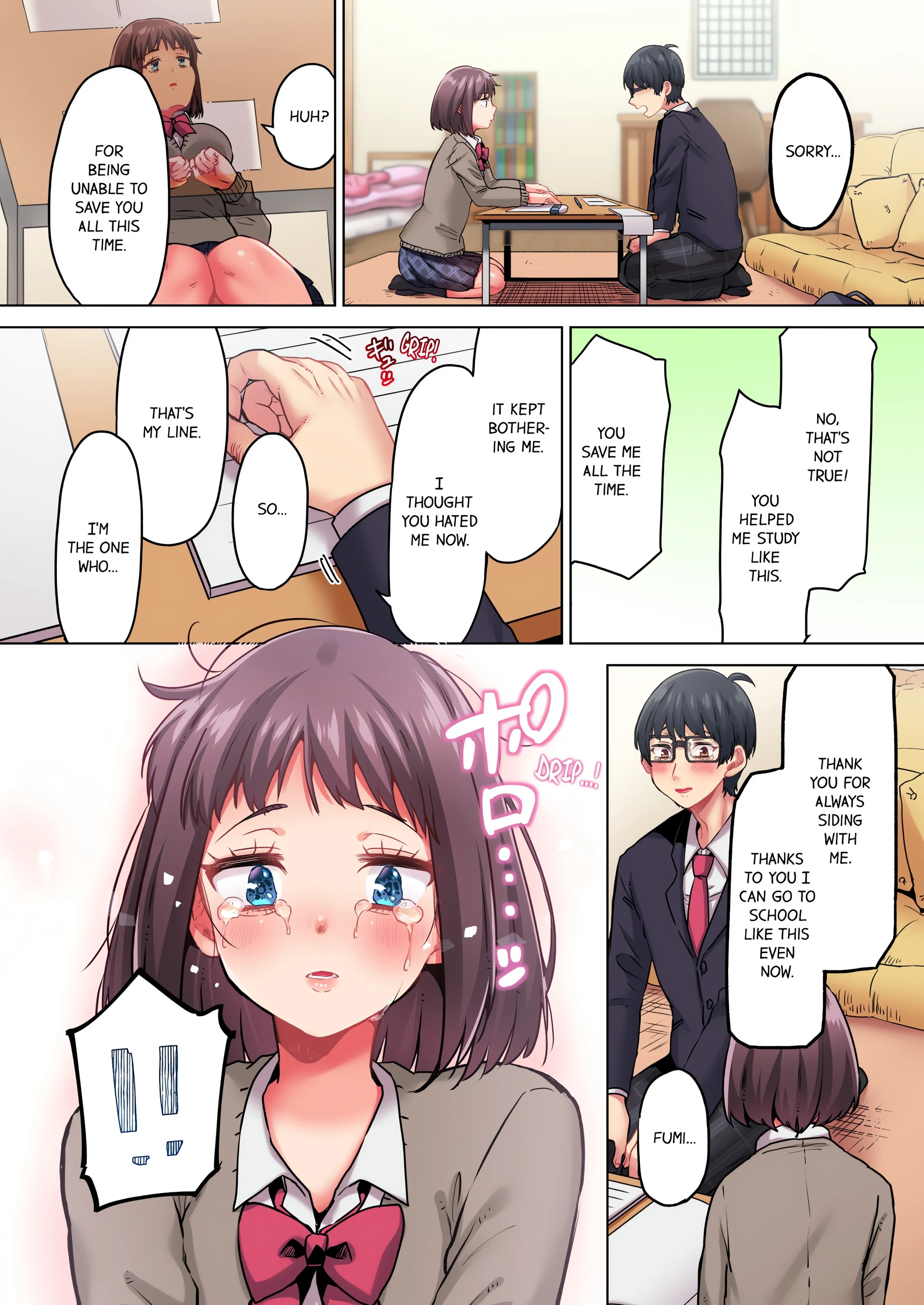 Cumming 100 Times To Protect My Crush (Uncensored) chapter 13 page 6