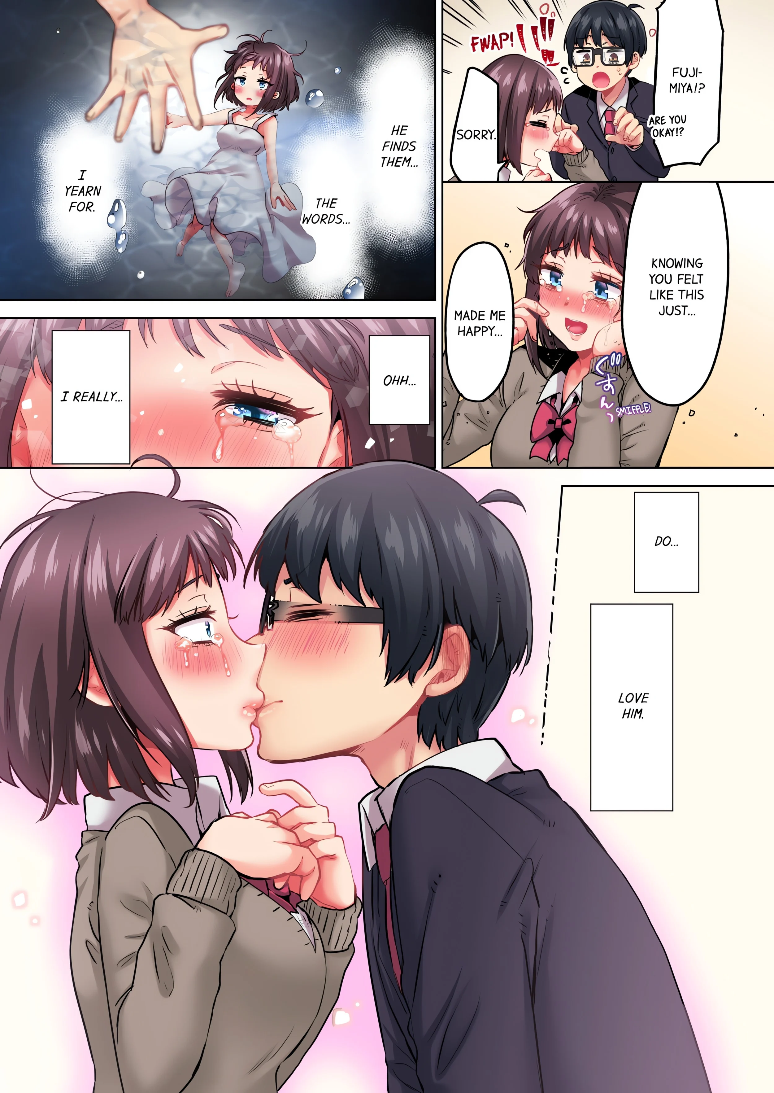 Cumming 100 Times To Protect My Crush (Uncensored) chapter 13 page 7