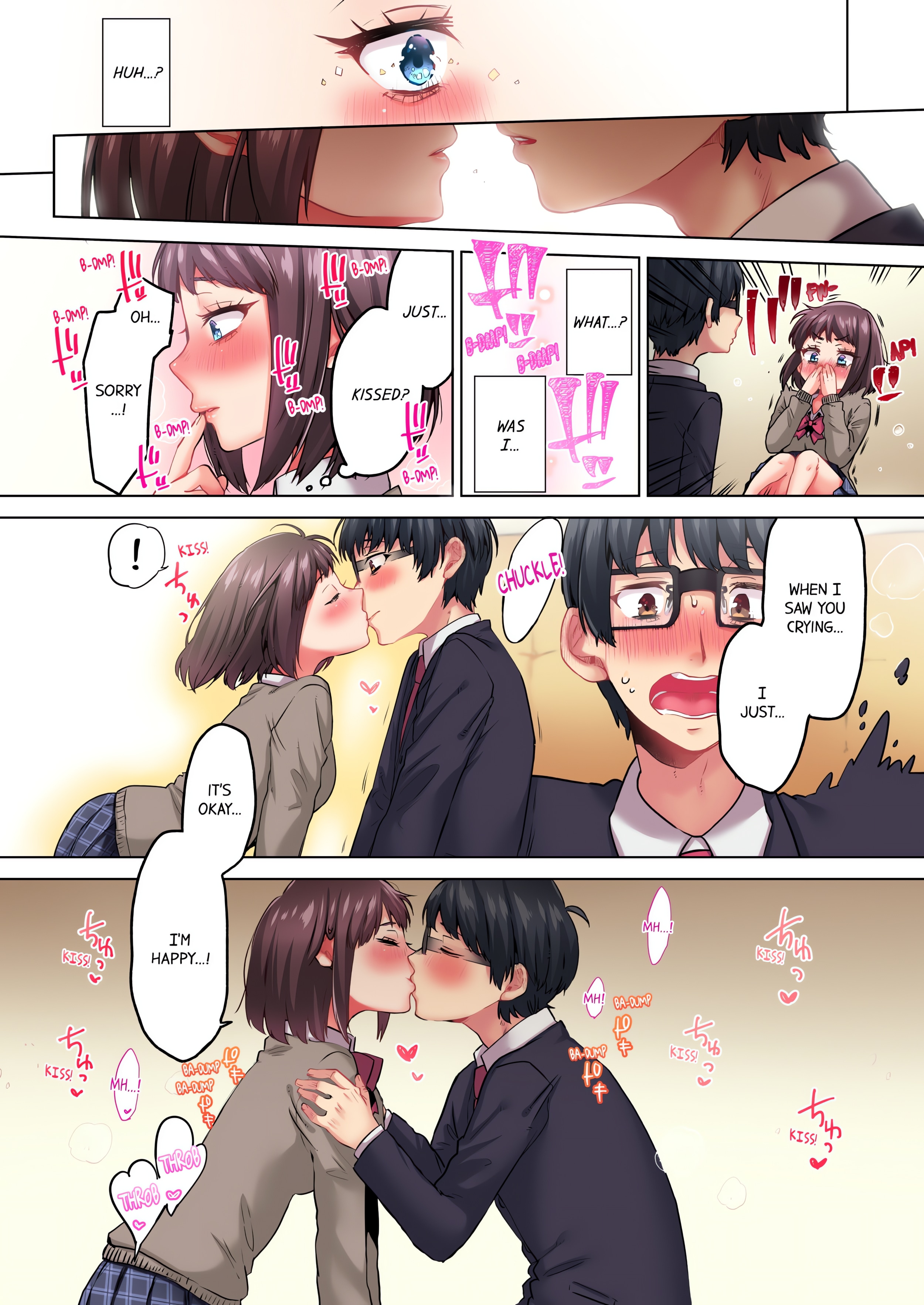 Cumming 100 Times To Protect My Crush (Uncensored) chapter 13 page 8