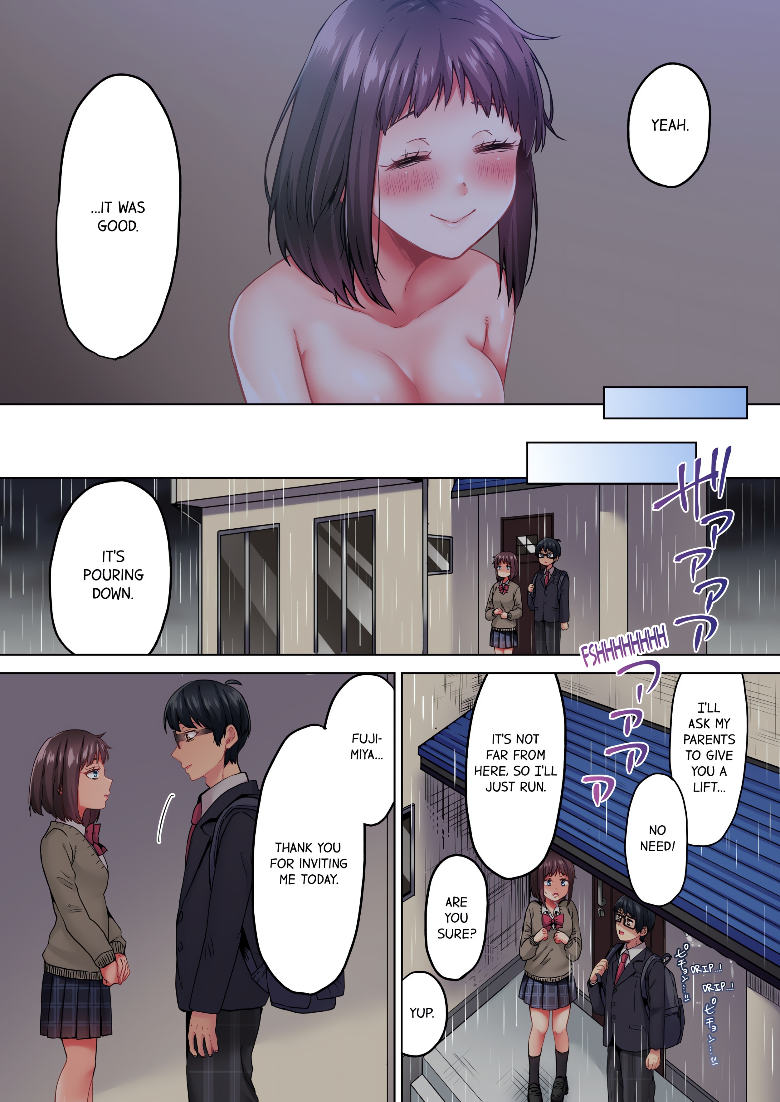 Cumming 100 Times To Protect My Crush (Uncensored) chapter 15 page 4