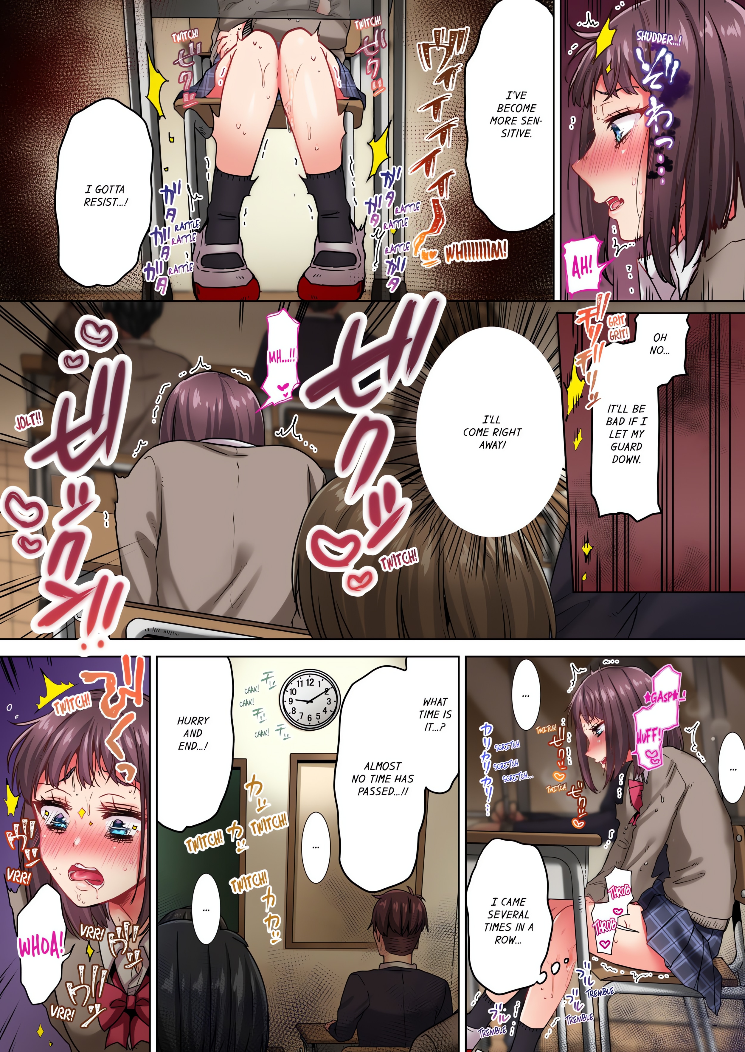 Cumming 100 Times To Protect My Crush (Uncensored) chapter 20 page 1