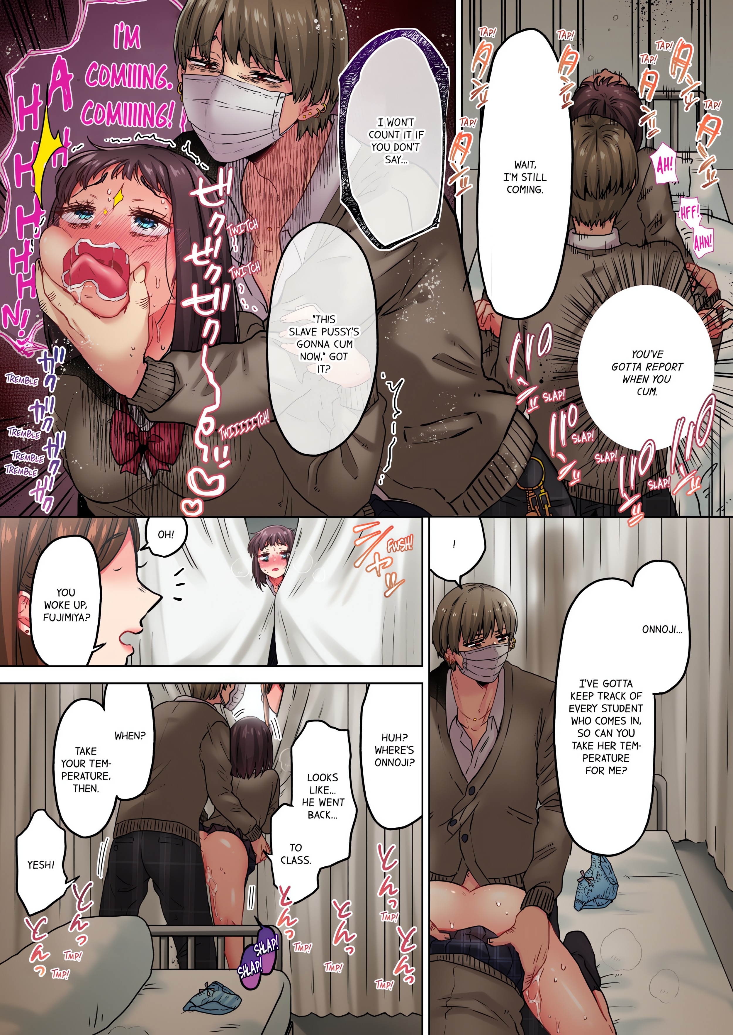 Cumming 100 Times To Protect My Crush (Uncensored) chapter 21 page 3