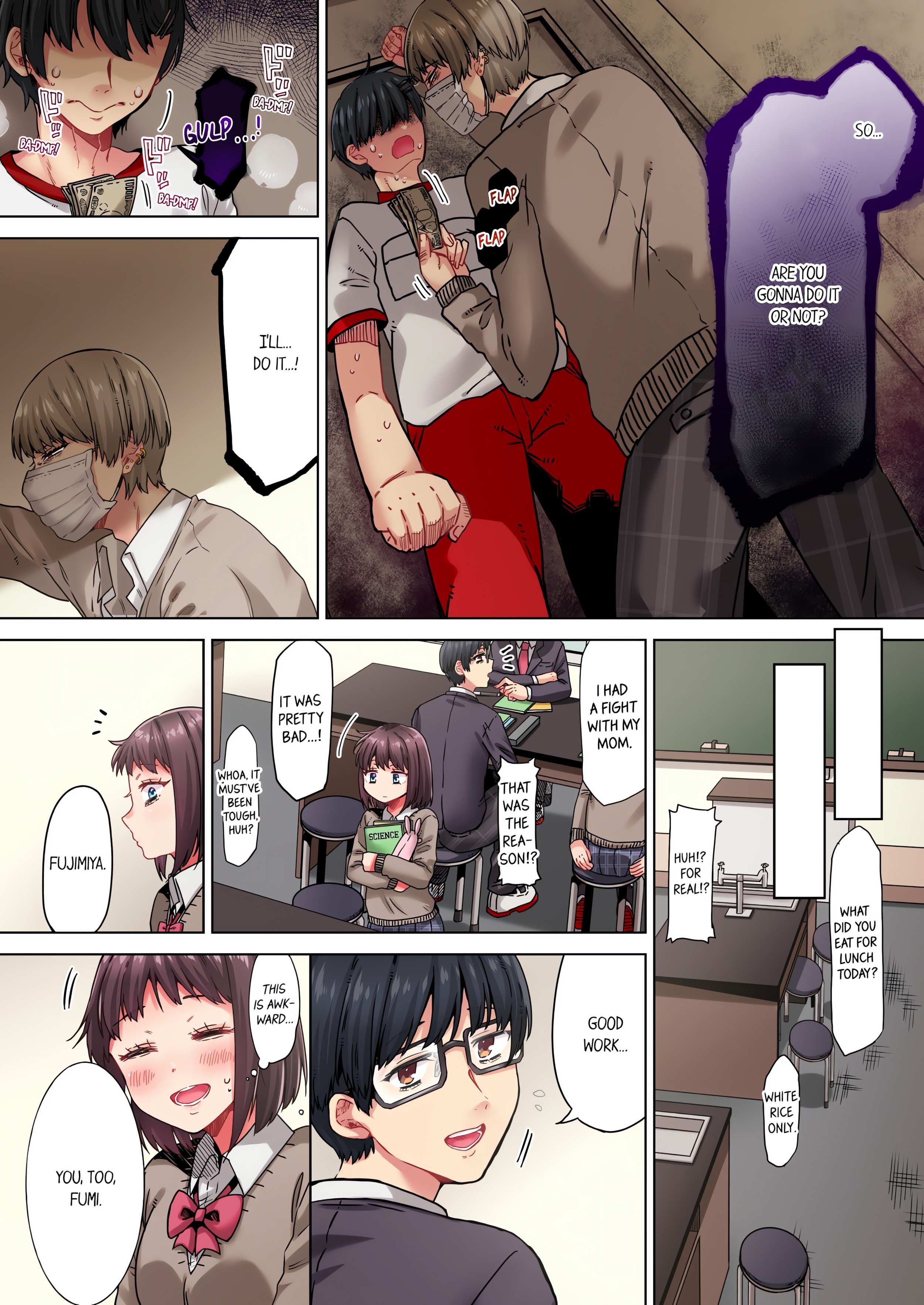 Cumming 100 Times To Protect My Crush (Uncensored) chapter 22 page 4