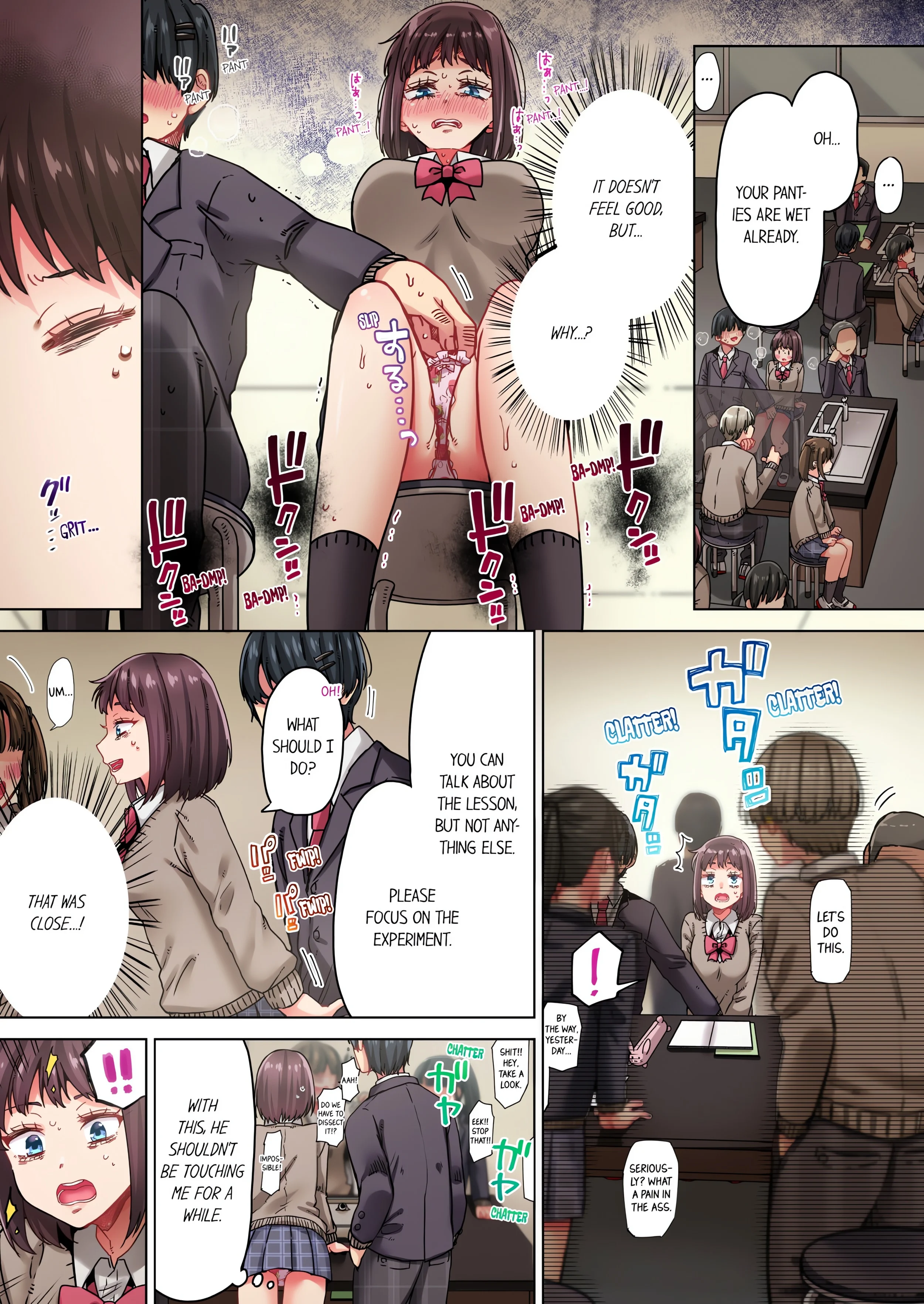 Cumming 100 Times To Protect My Crush (Uncensored) chapter 23 page 1