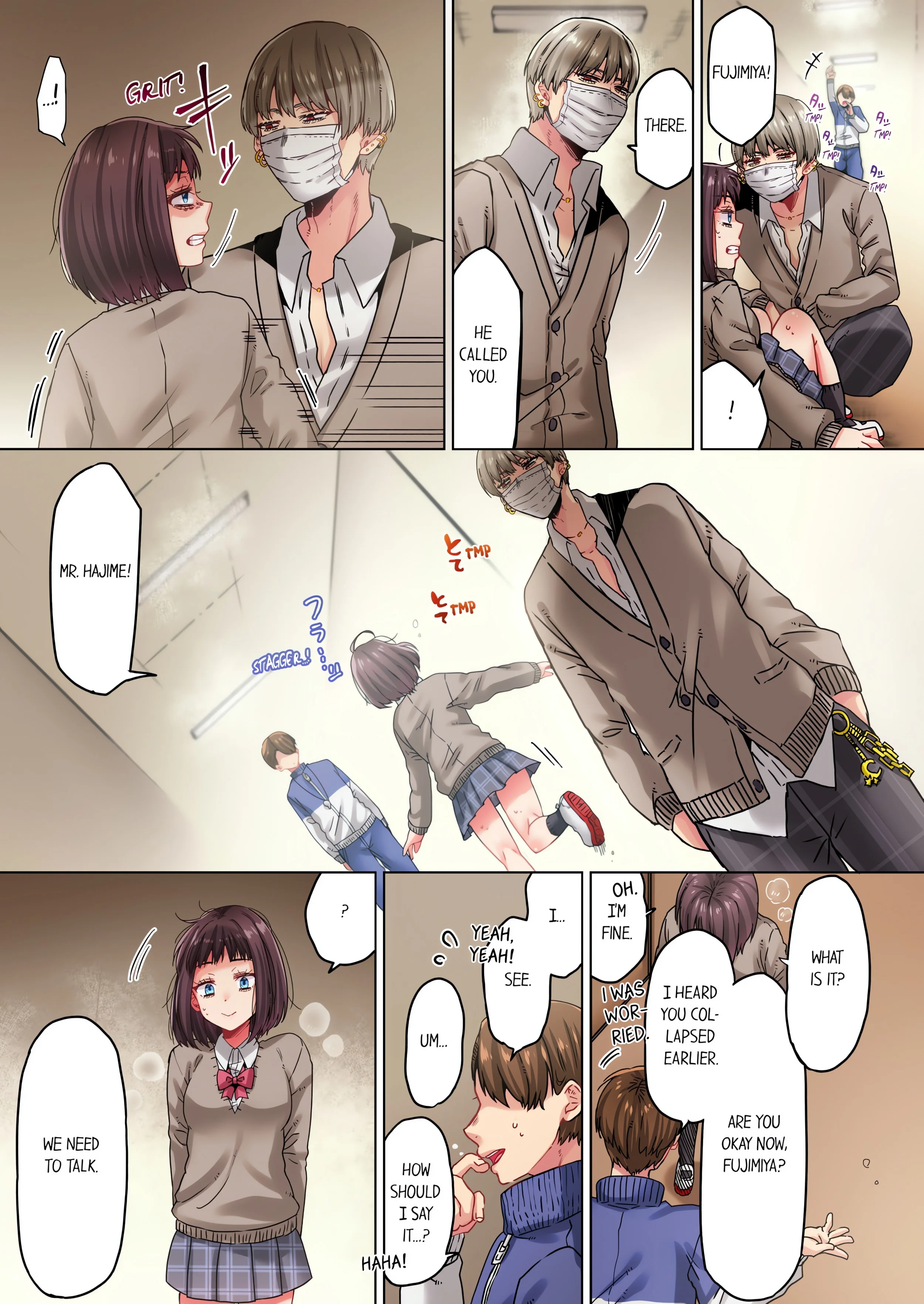 Cumming 100 Times To Protect My Crush (Uncensored) chapter 24 page 7