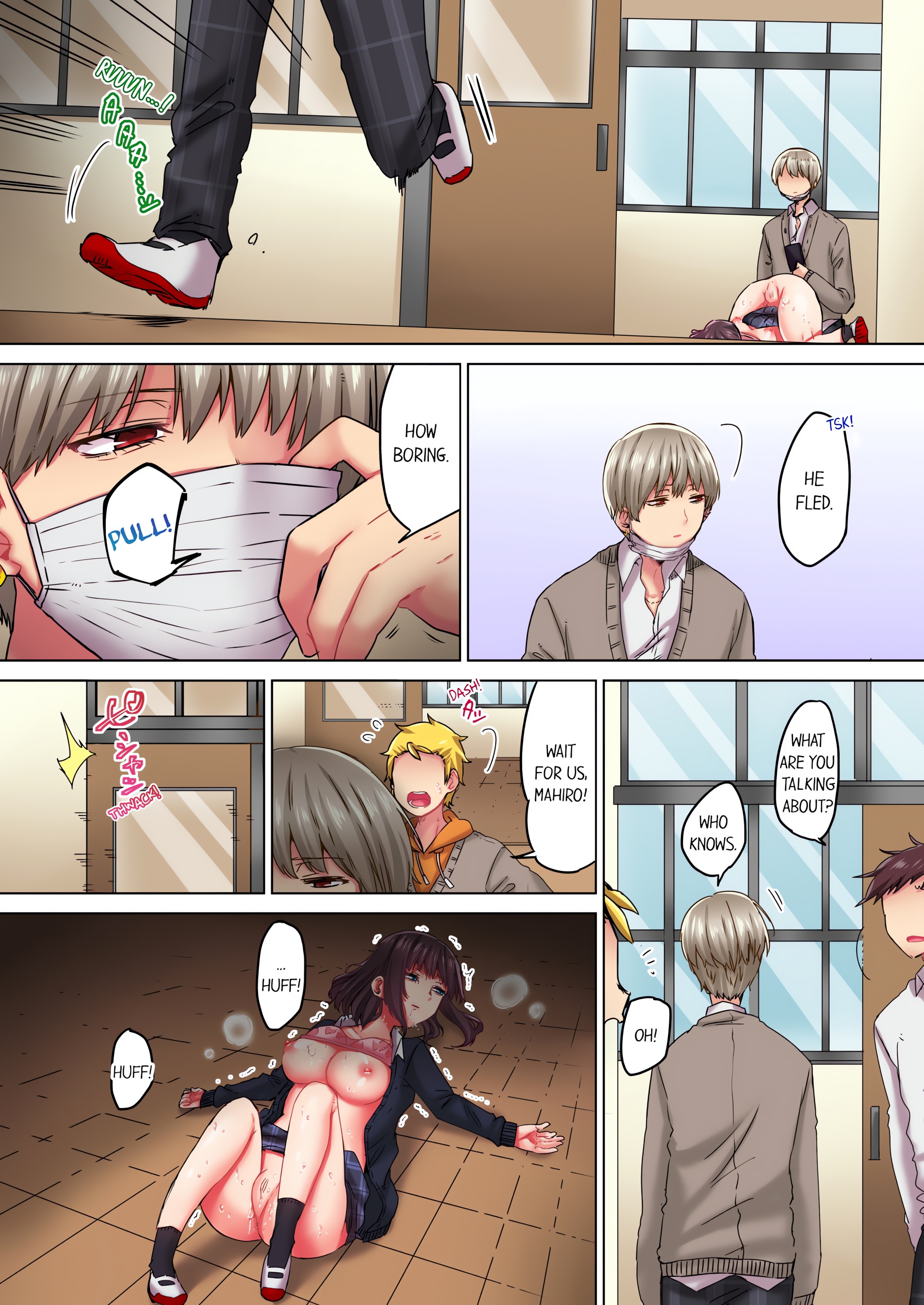 Cumming 100 Times To Protect My Crush (Uncensored) chapter 3 page 8