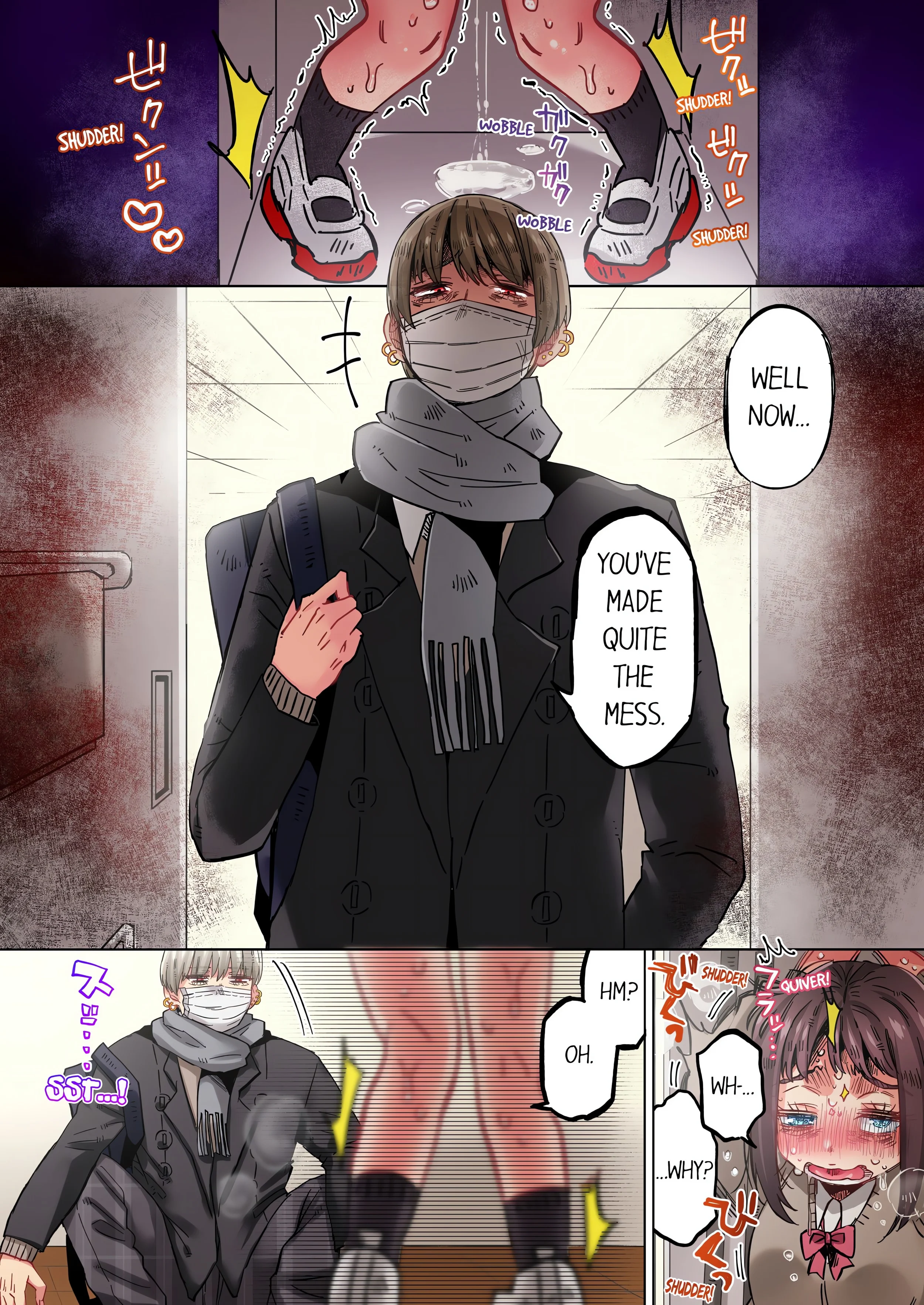 Cumming 100 Times To Protect My Crush (Uncensored) chapter 33 page 5