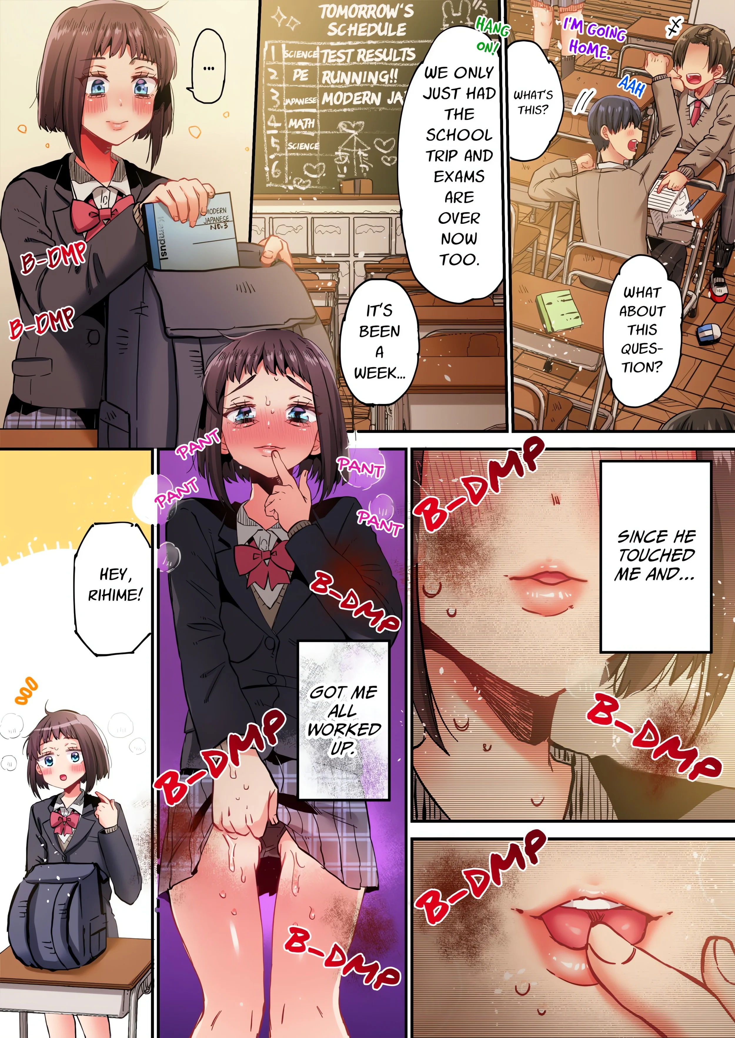 Cumming 100 Times To Protect My Crush (Uncensored) chapter 46 page 1