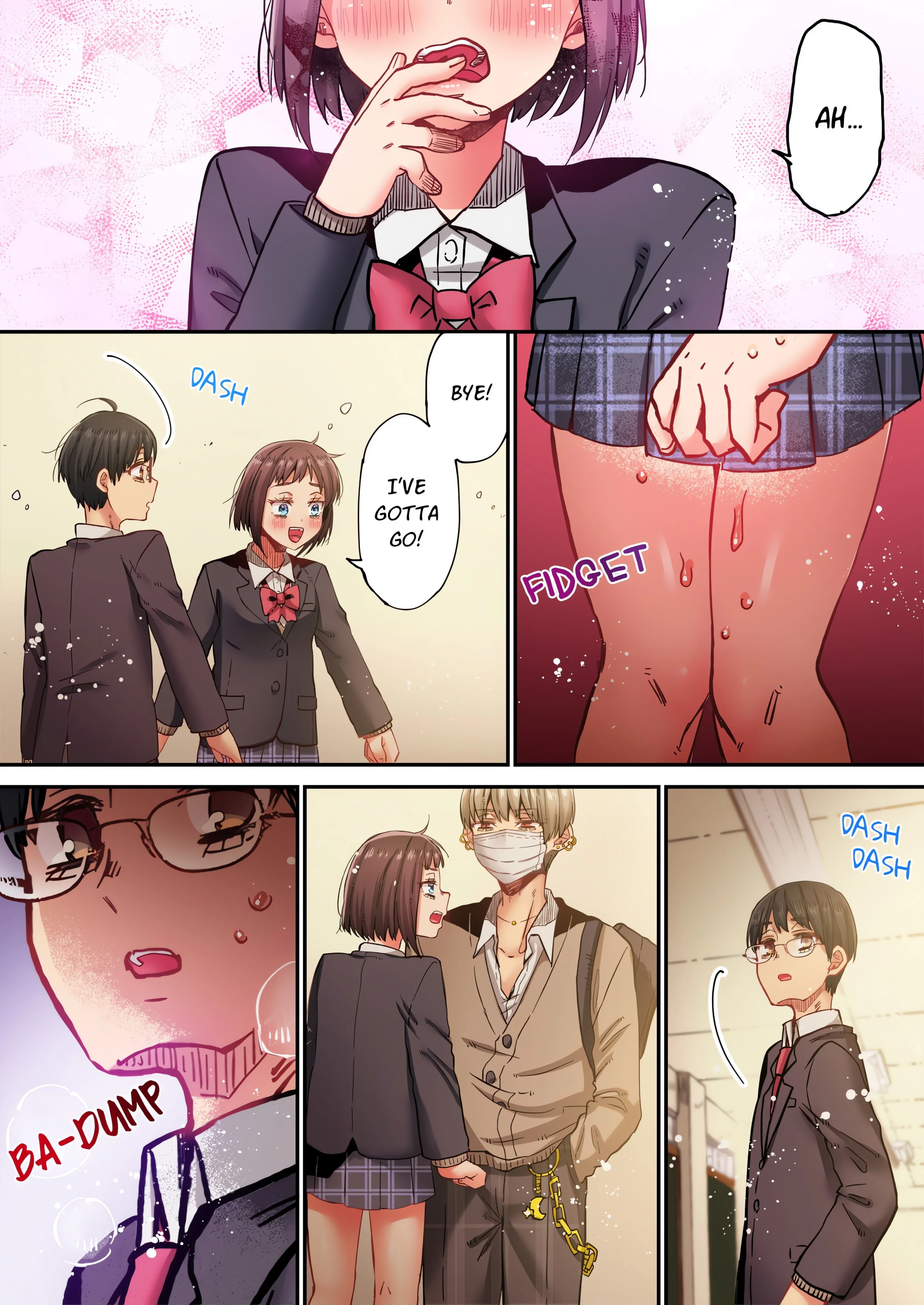 Cumming 100 Times To Protect My Crush (Uncensored) chapter 46 page 4