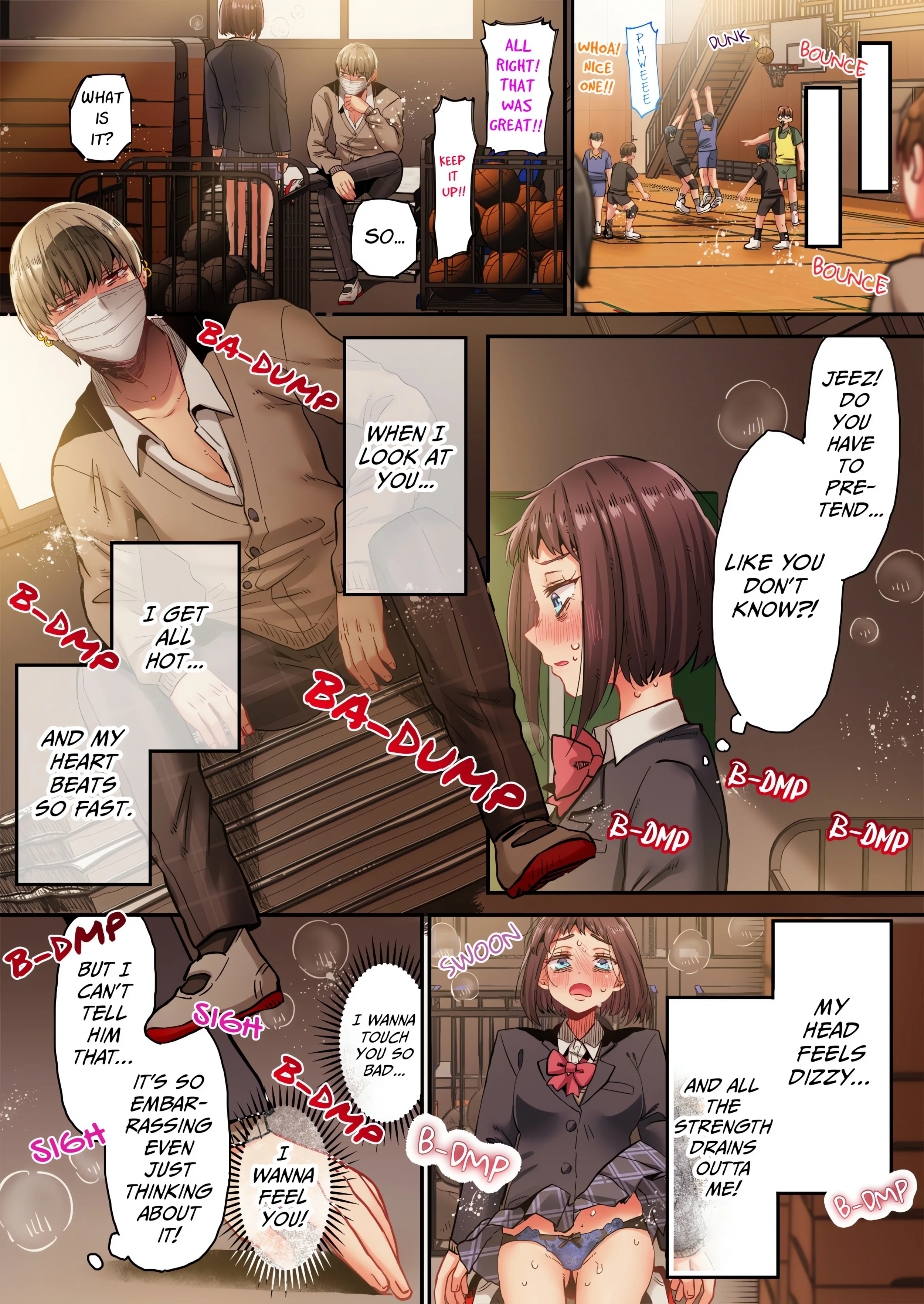 Cumming 100 Times To Protect My Crush (Uncensored) chapter 46 page 5