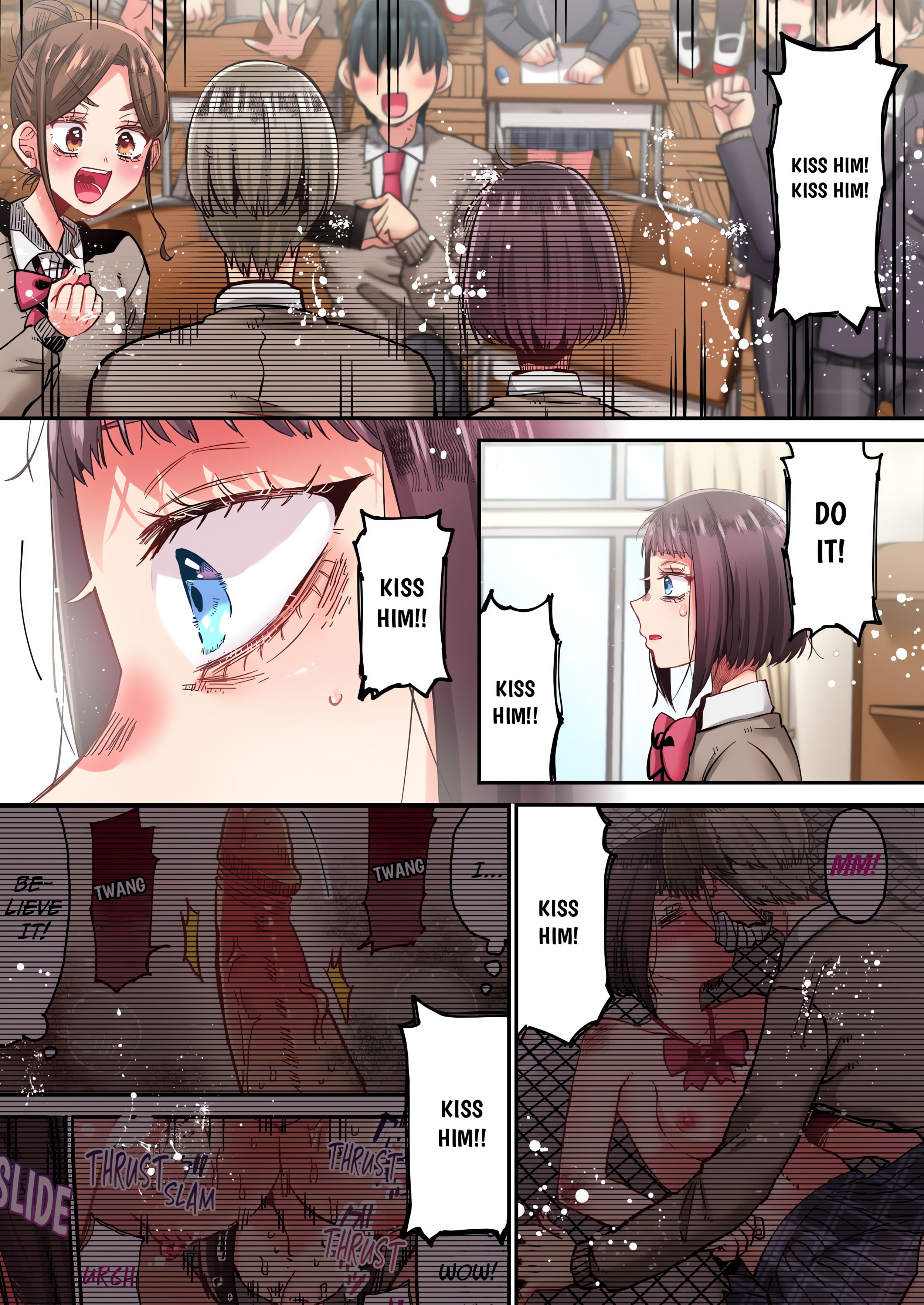 Cumming 100 Times To Protect My Crush (Uncensored) chapter 52 page 3