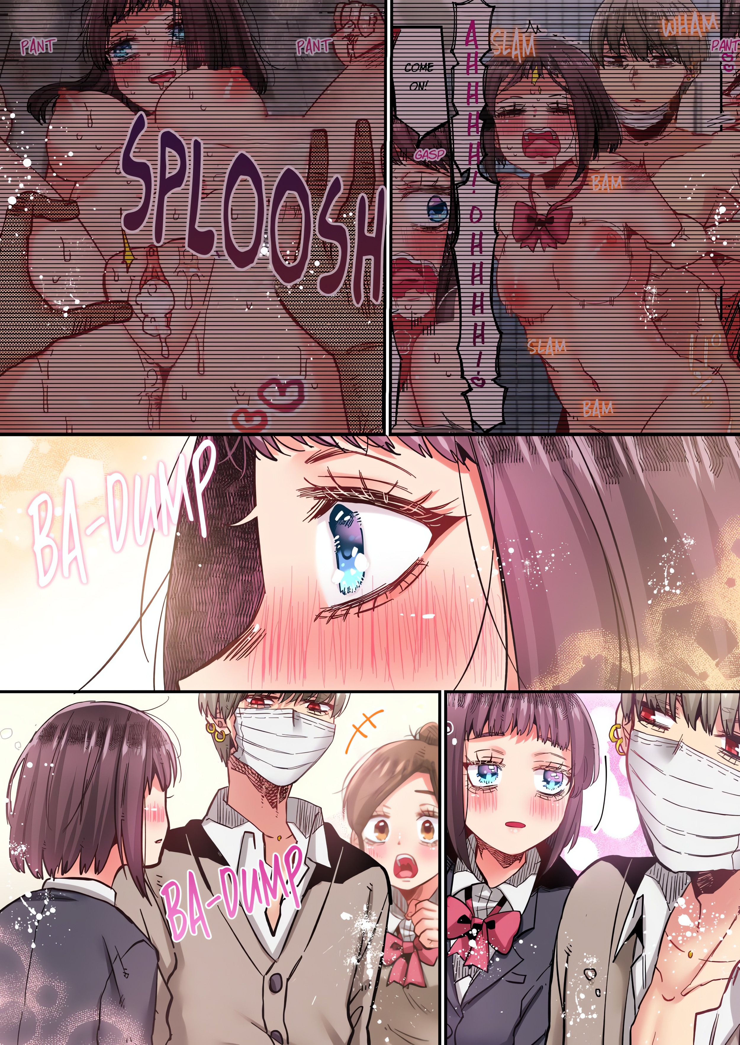 Cumming 100 Times To Protect My Crush (Uncensored) chapter 52 page 4