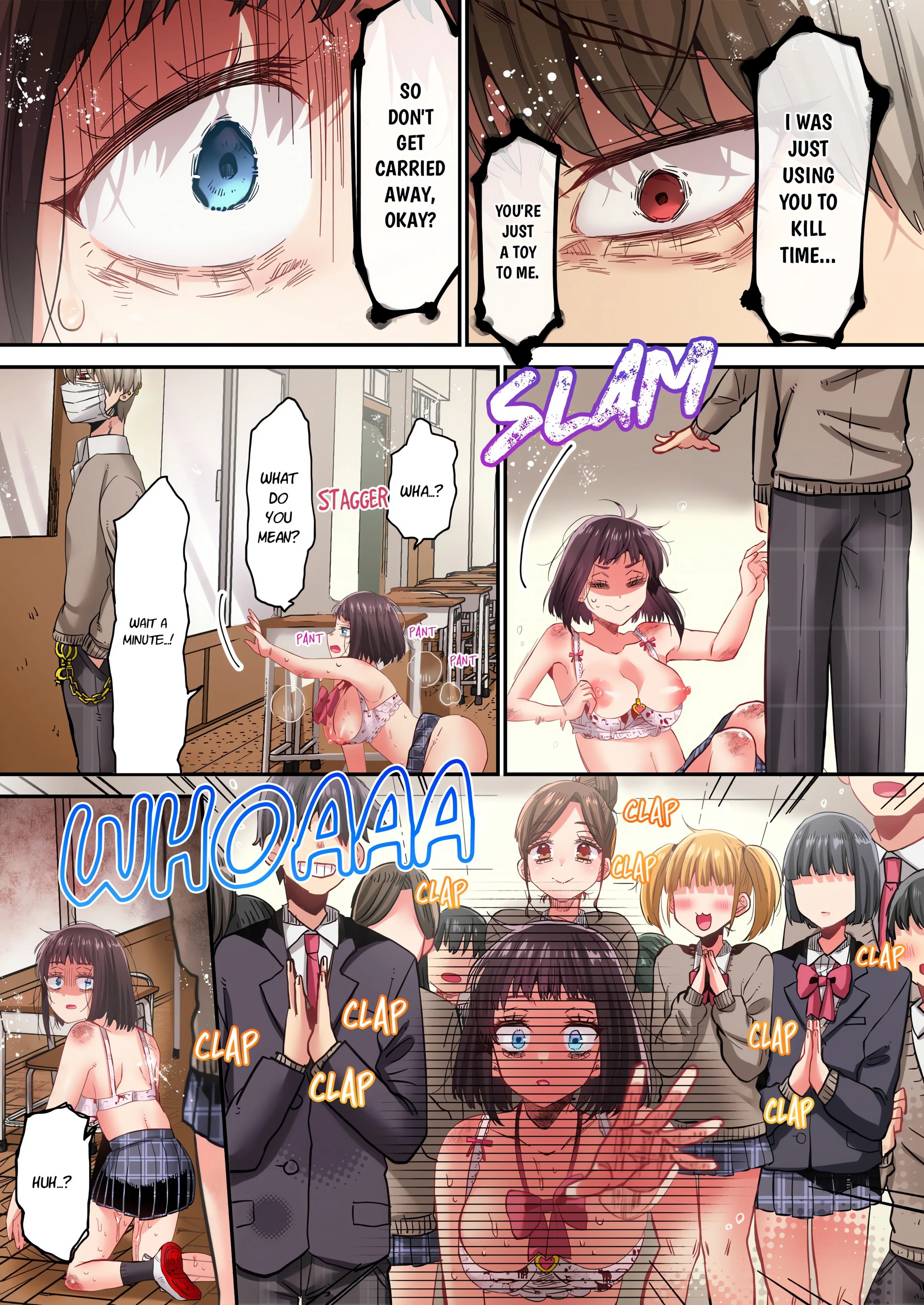 Cumming 100 Times To Protect My Crush (Uncensored) chapter 54 page 5