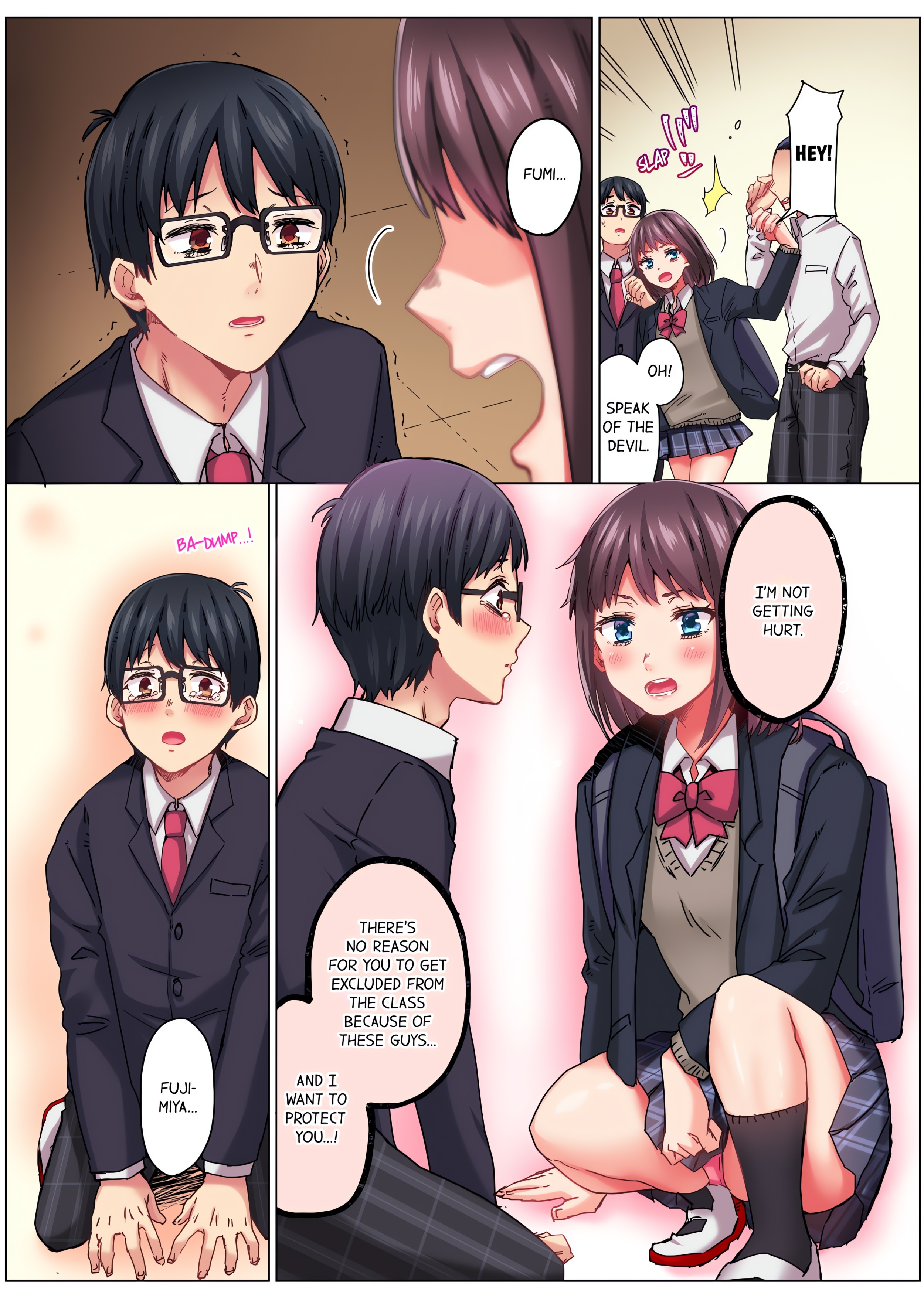 Cumming 100 Times To Protect My Crush (Uncensored) chapter 7 page 2