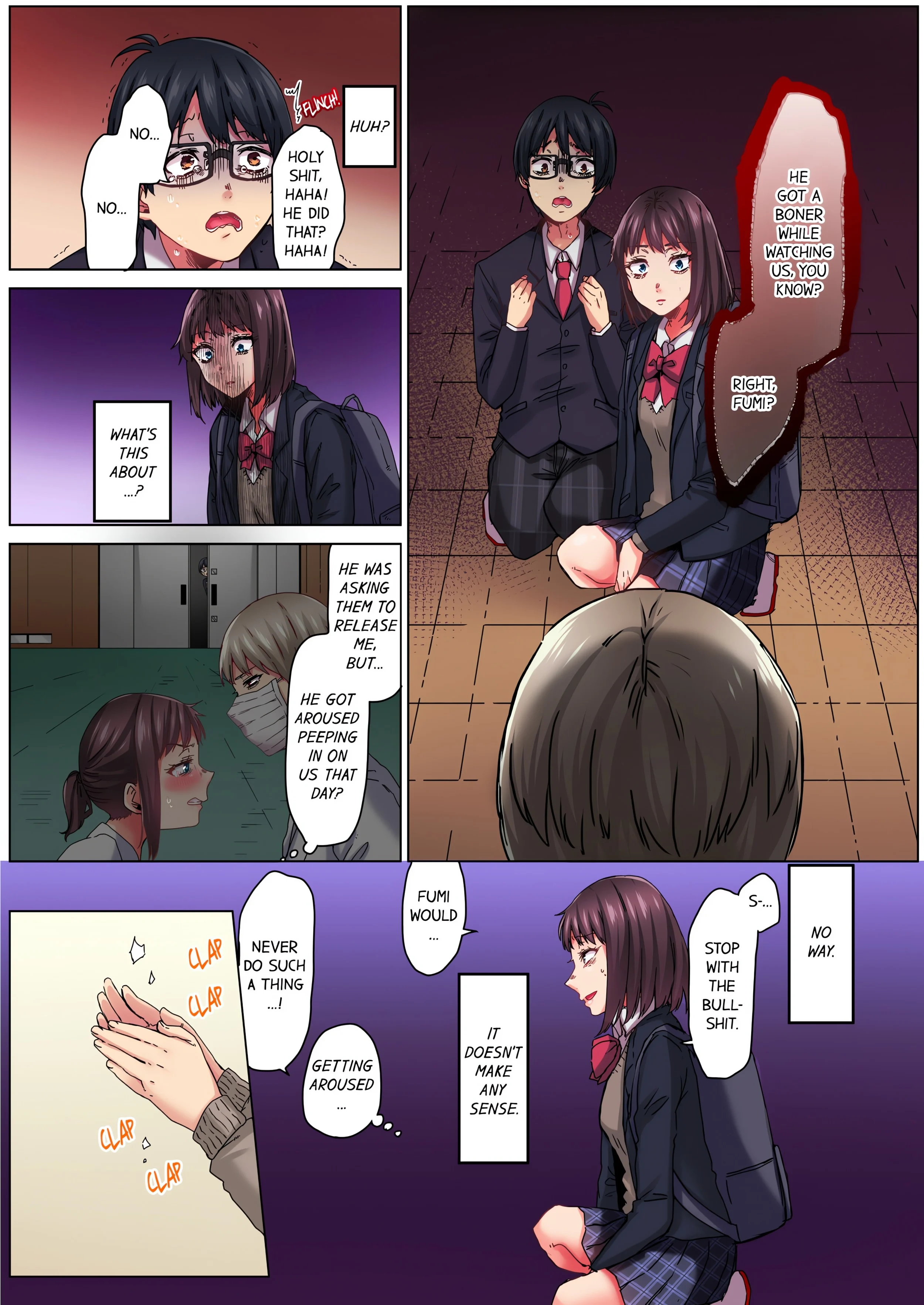 Cumming 100 Times To Protect My Crush (Uncensored) chapter 7 page 4