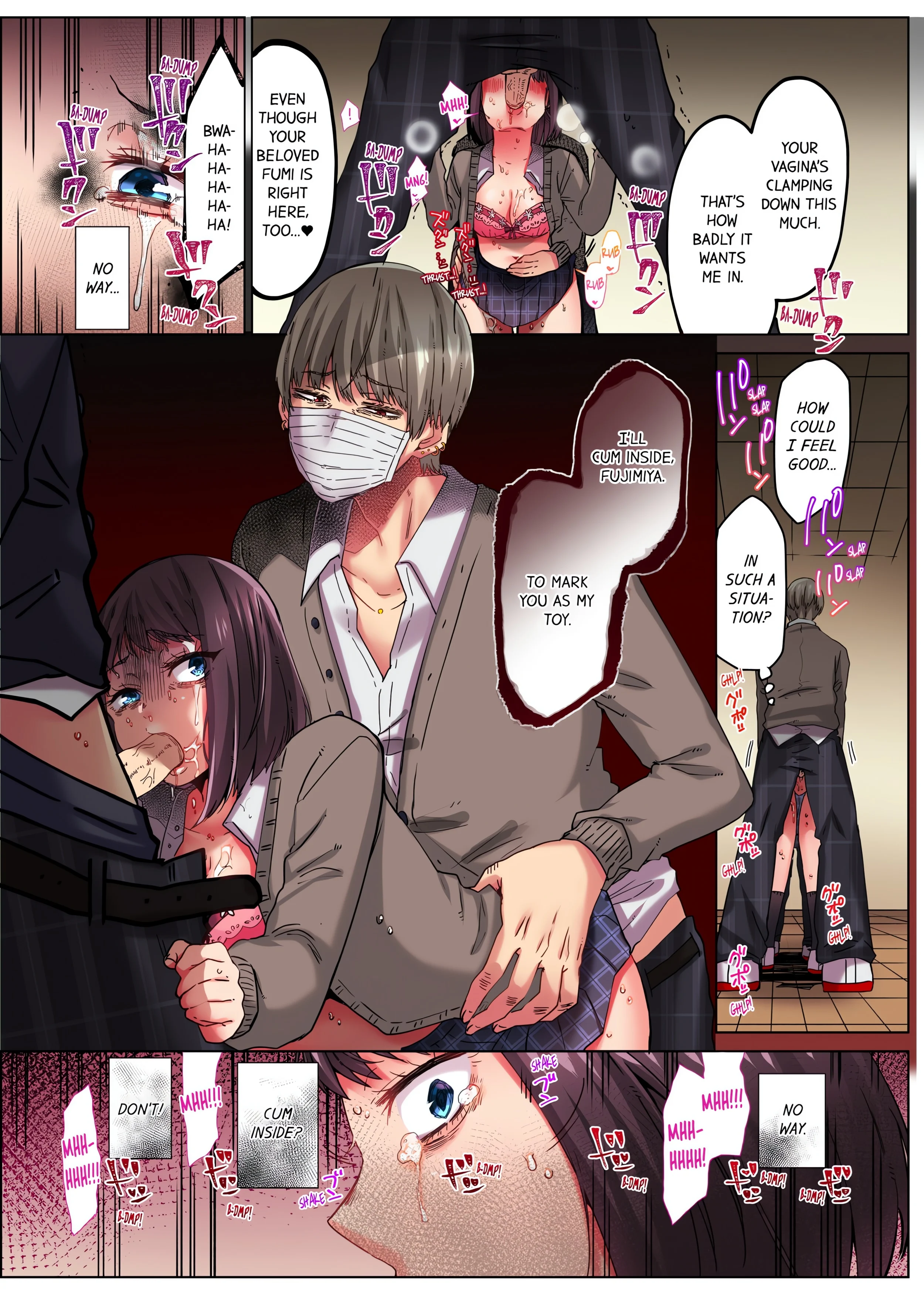 Cumming 100 Times To Protect My Crush (Uncensored) chapter 9 page 5
