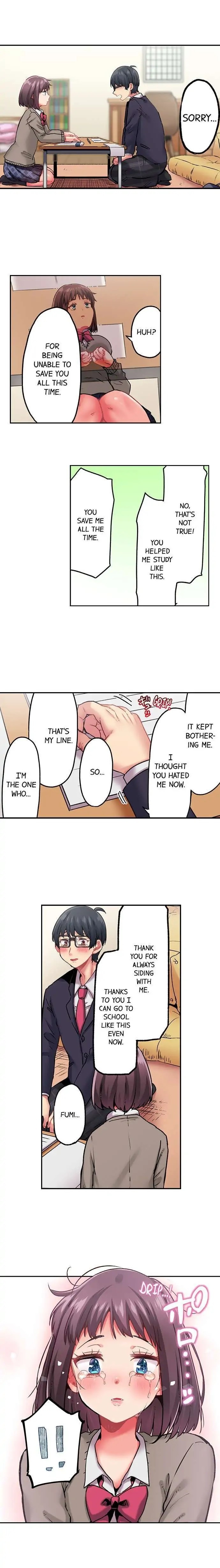 Cumming 100 Times To Protect My Crush chapter 13 page 8