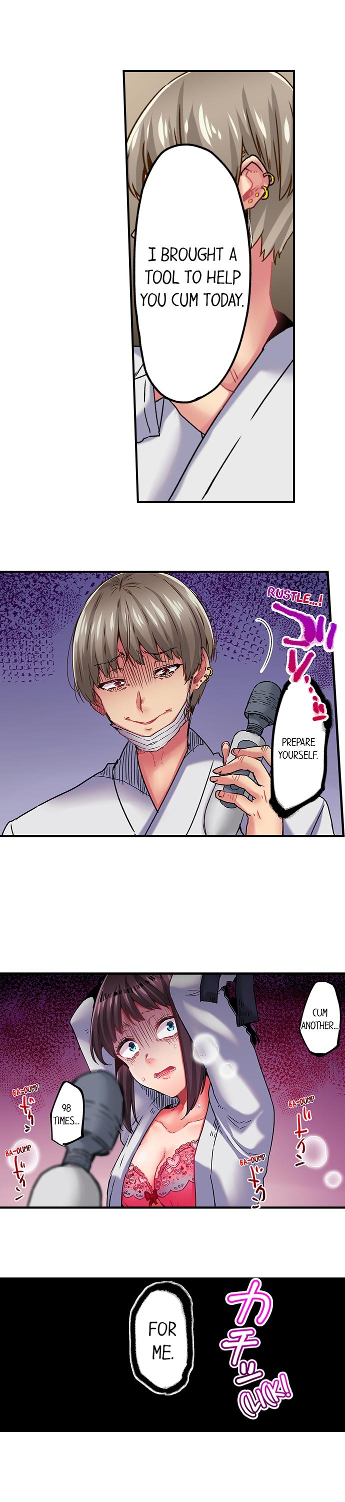 Cumming 100 Times To Protect My Crush chapter 4 page 9