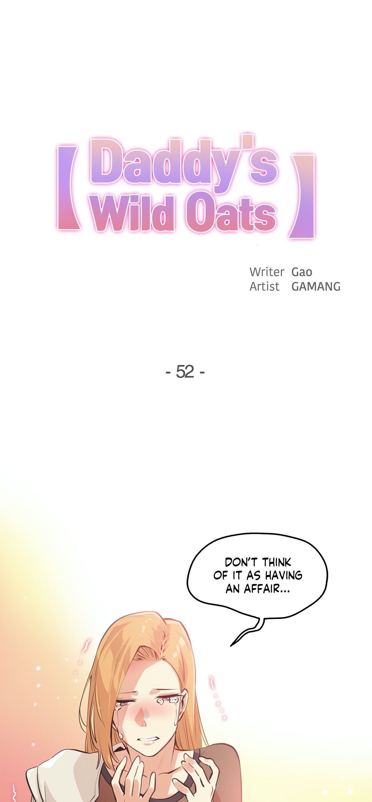 Daddy’s Wild Oats chapter 52 page 1