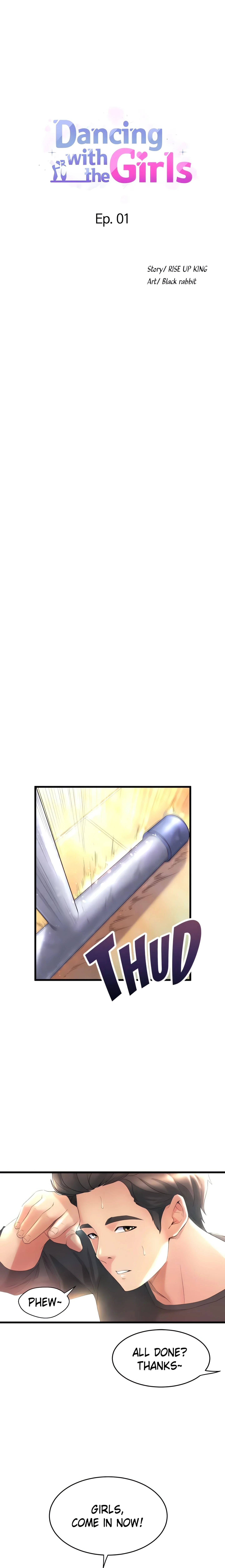 Dancing with the Girls (Official) chapter 1 page 3