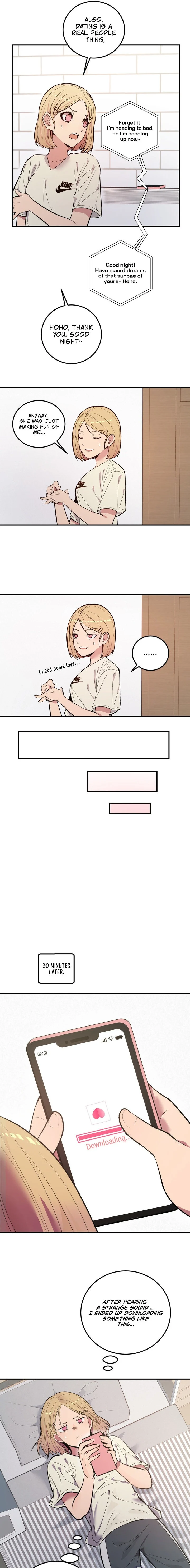 [Dating Sim Short Story] The Dating Simulator Cheat Code chapter 1 page 5